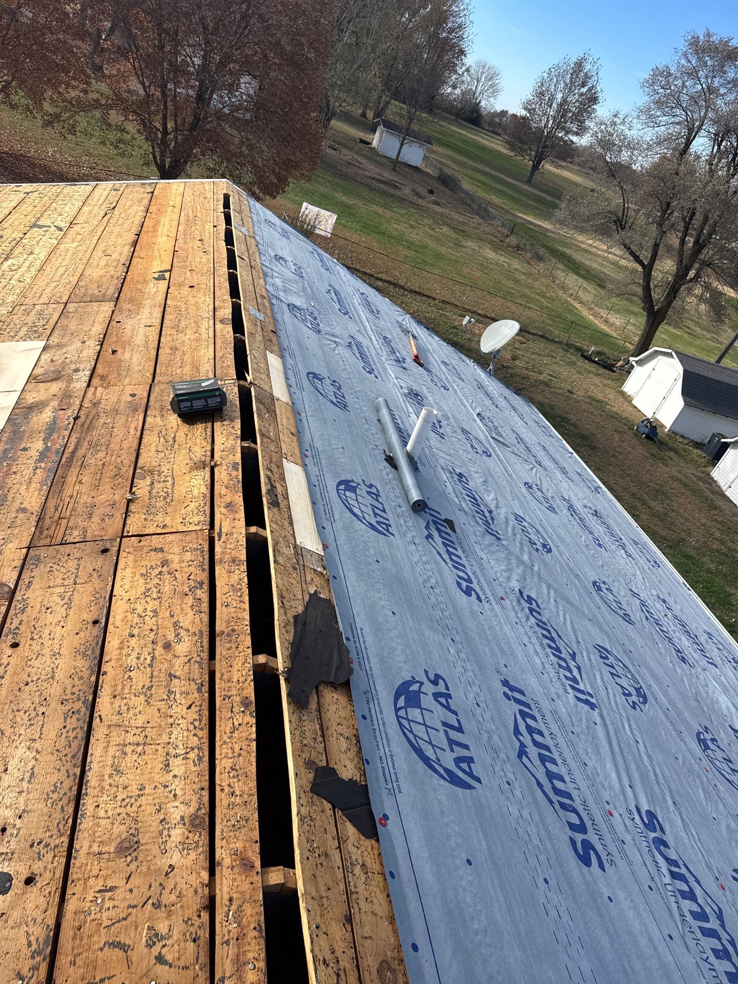 Residential Roofing + Gutters & Downspouts Install  by Titan Commercial & Residential Roofing 