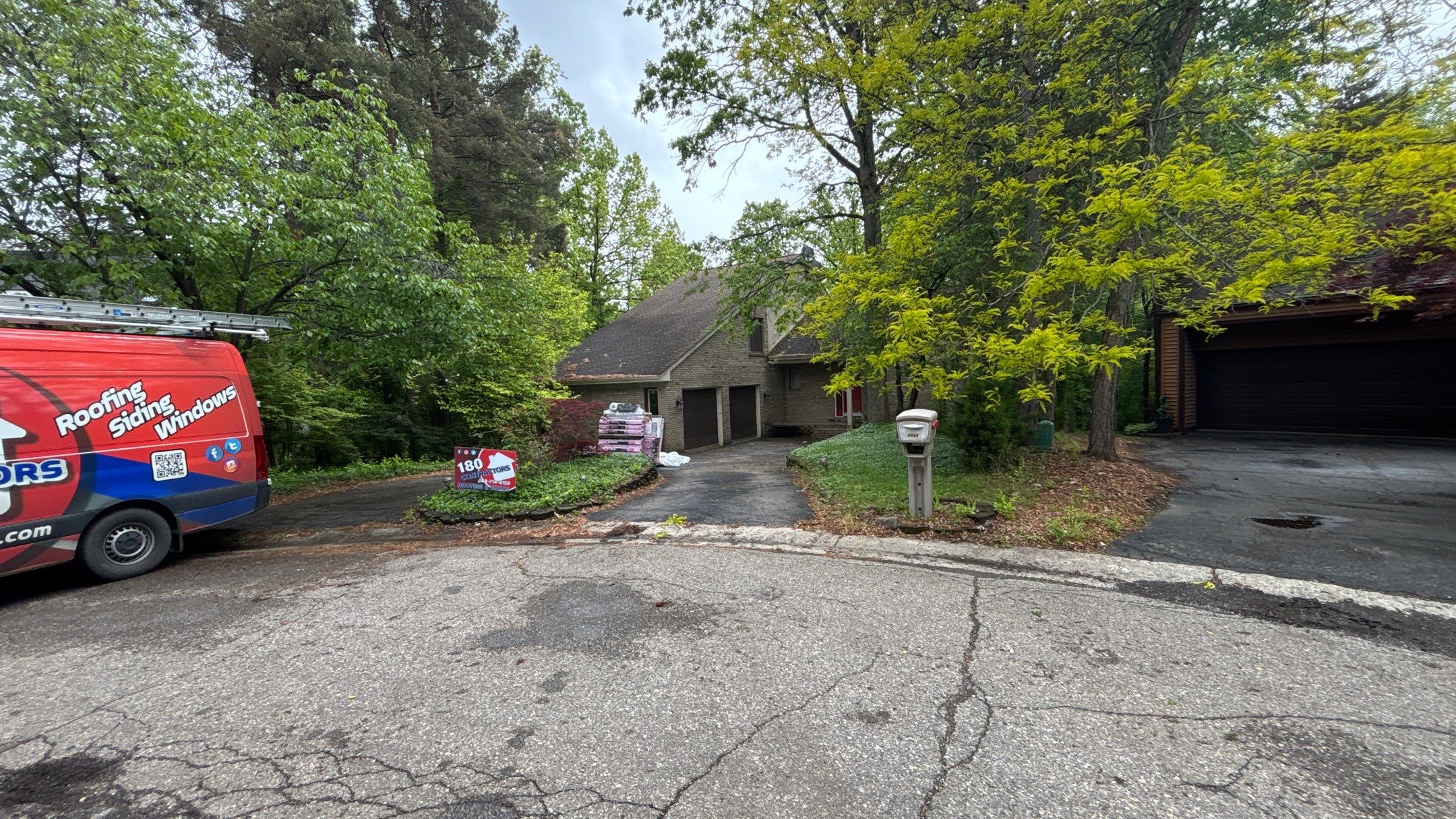 Roof Replacement using Owens Corning Desert Rose by 180 Contractors