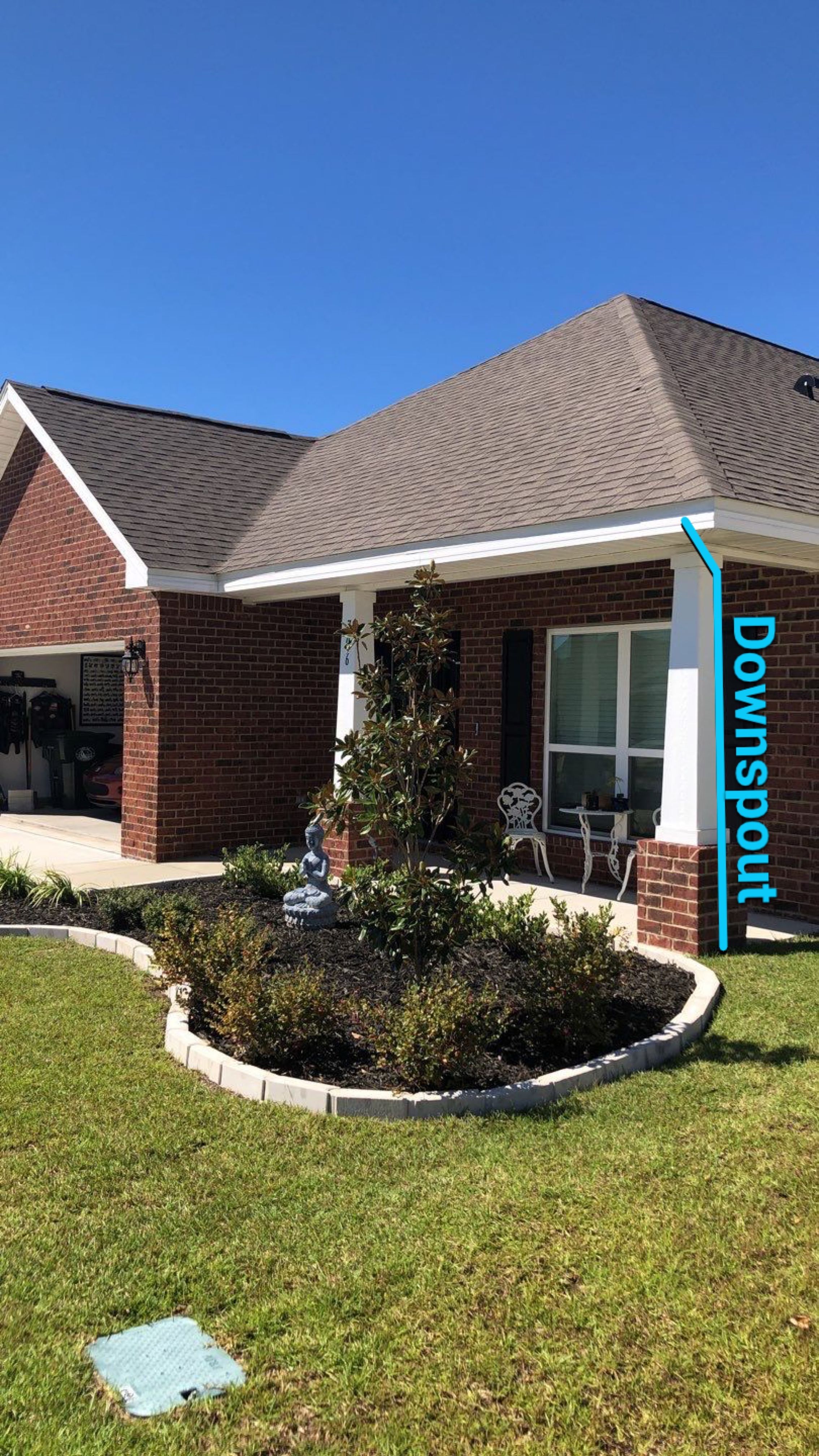Seamless Gutter Installation using White K-Style Gutters by Gutter Professors