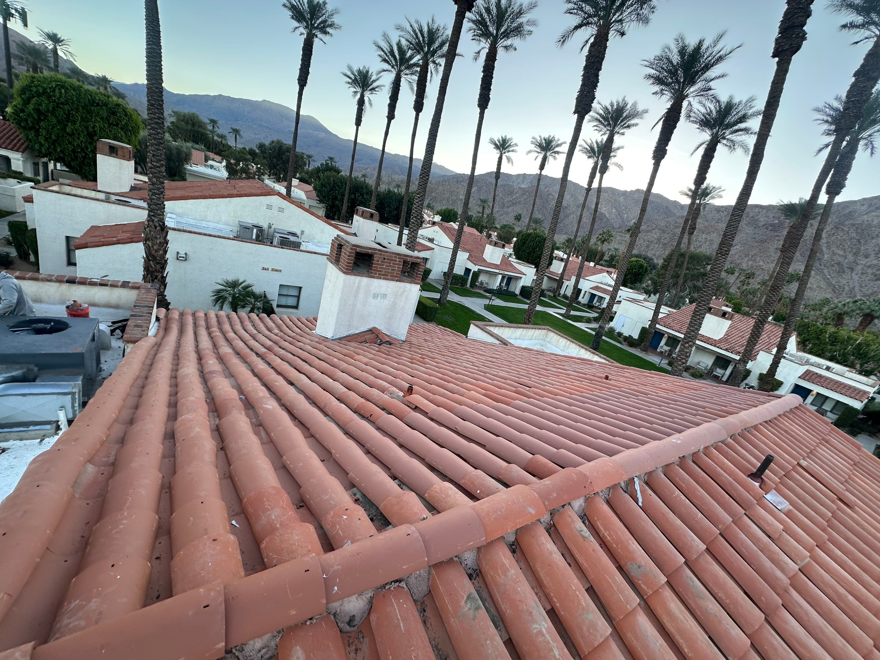 Project in La Quinta by Desert Roof Concepts