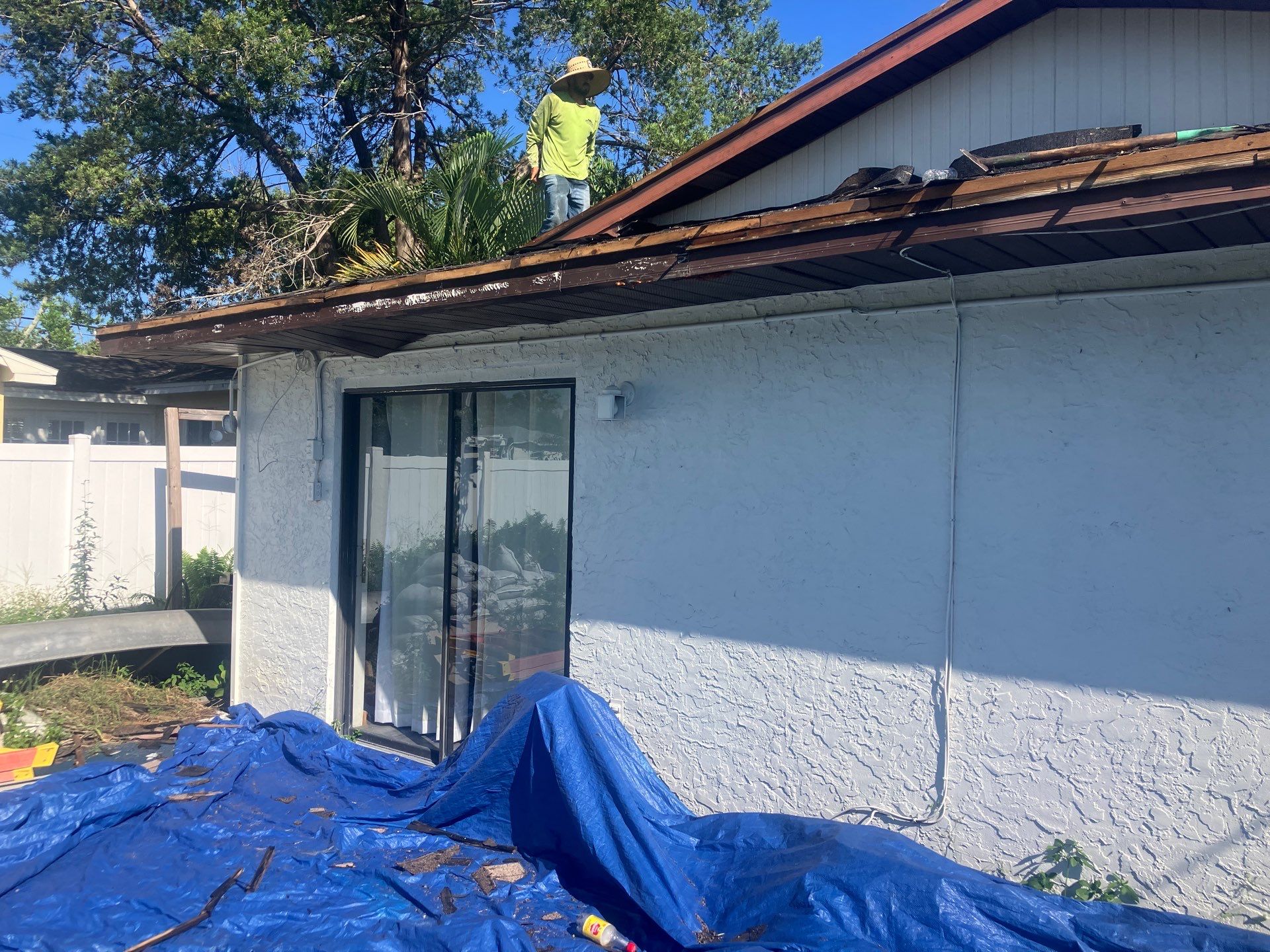 Project in St. Petersburg 33703 by Mitchell Roofing Company LLC
