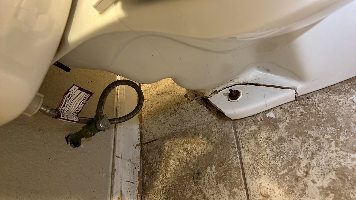 Toilet install and angel valves  by Plumbing Connect Systems LLC