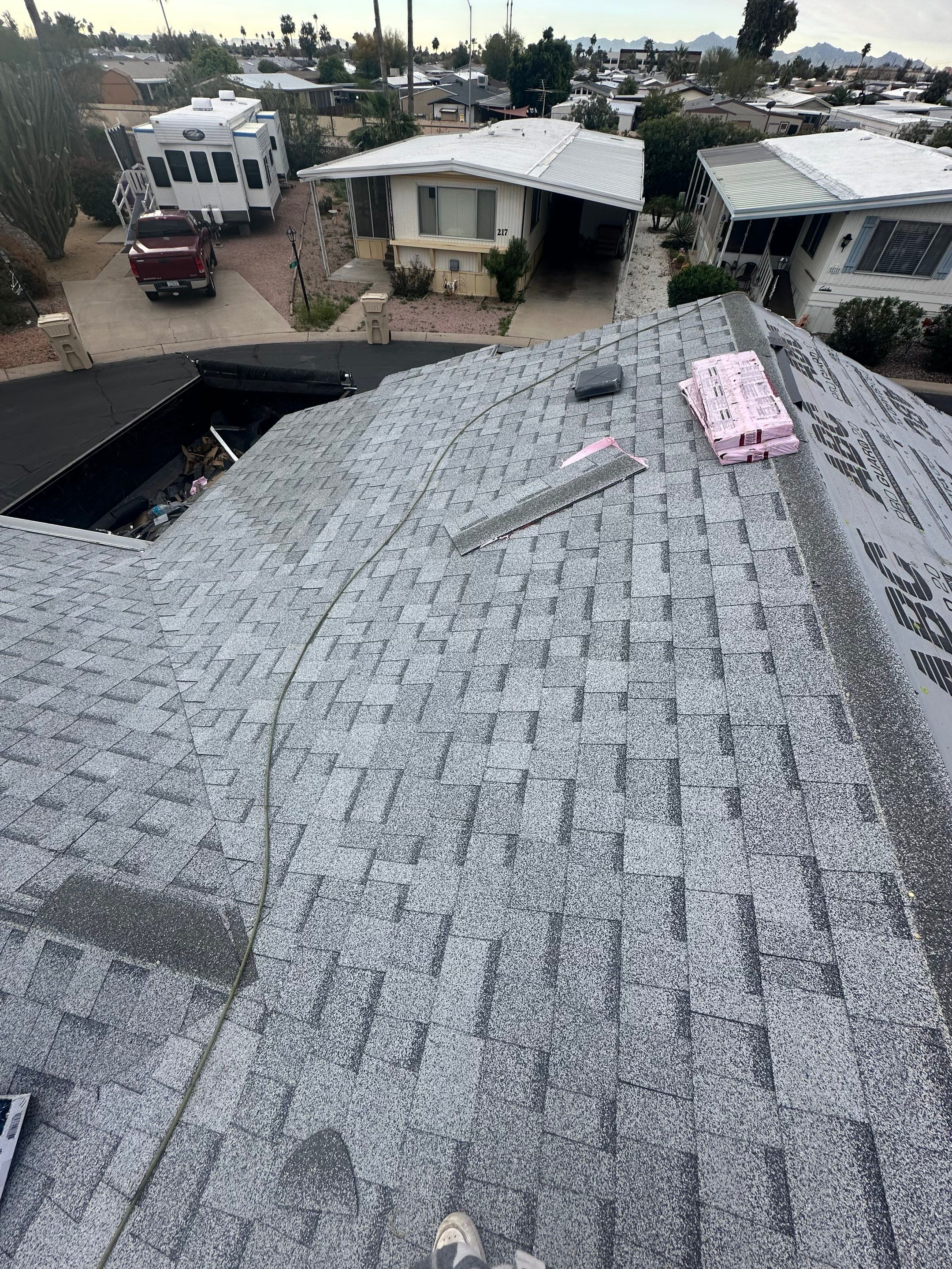 Silver Birch Shingles by Reimagine Roofing