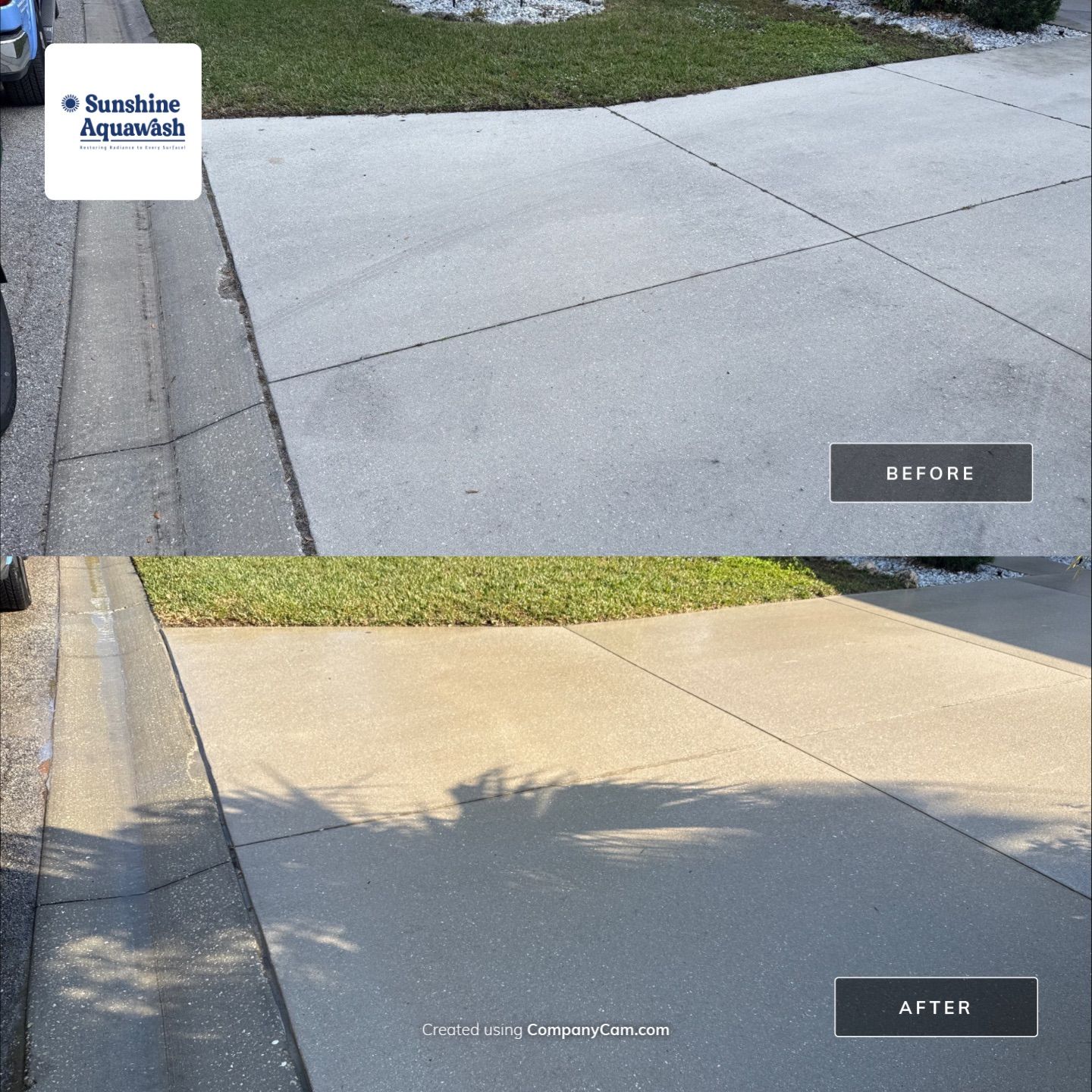 Driveway and Lanai Cleaning In Ellenton, FL by Sunshine AquaWash