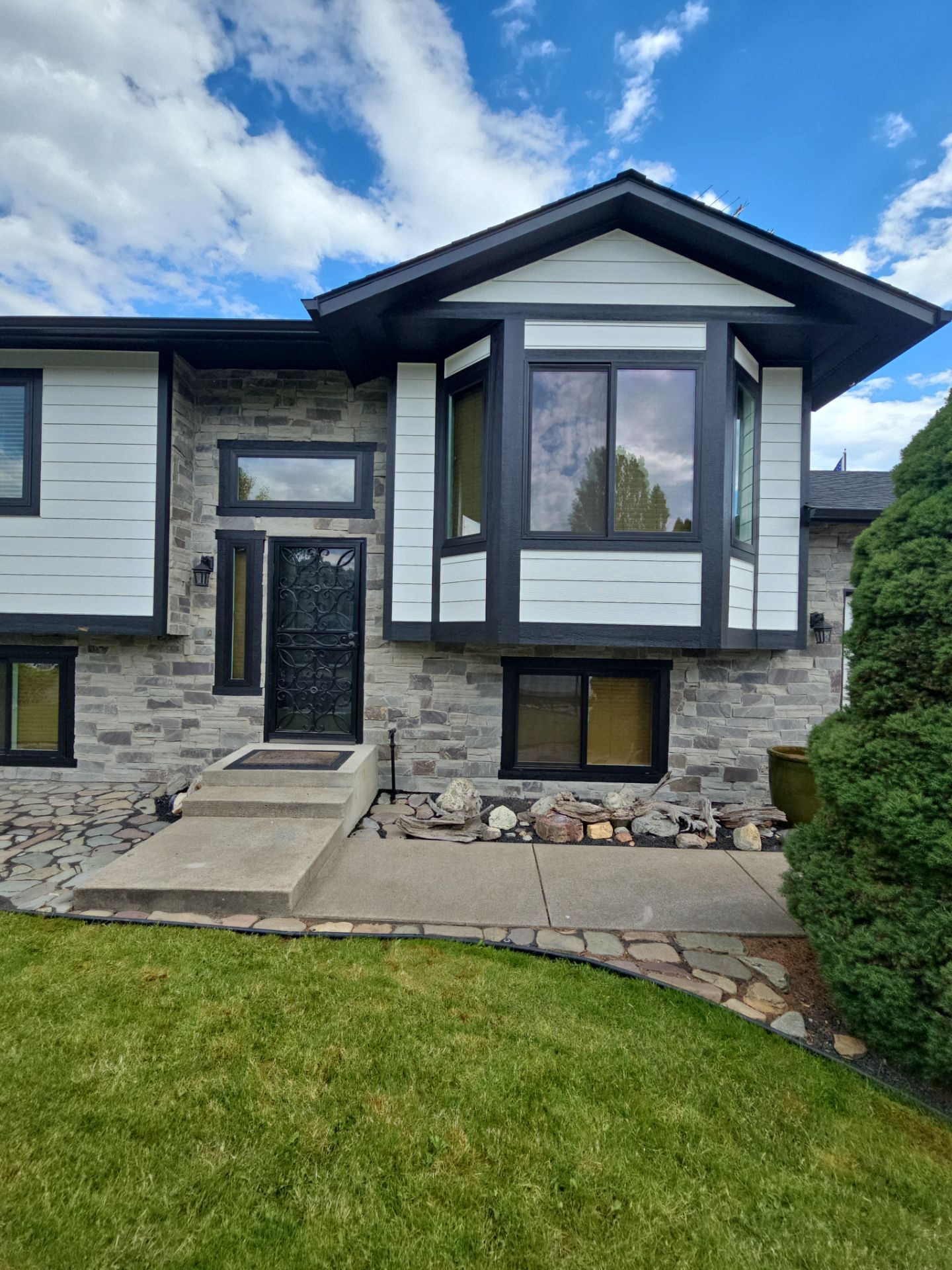 Exterior Repaint In Rathdrum Idaho by Coeur D Alene Painting Group