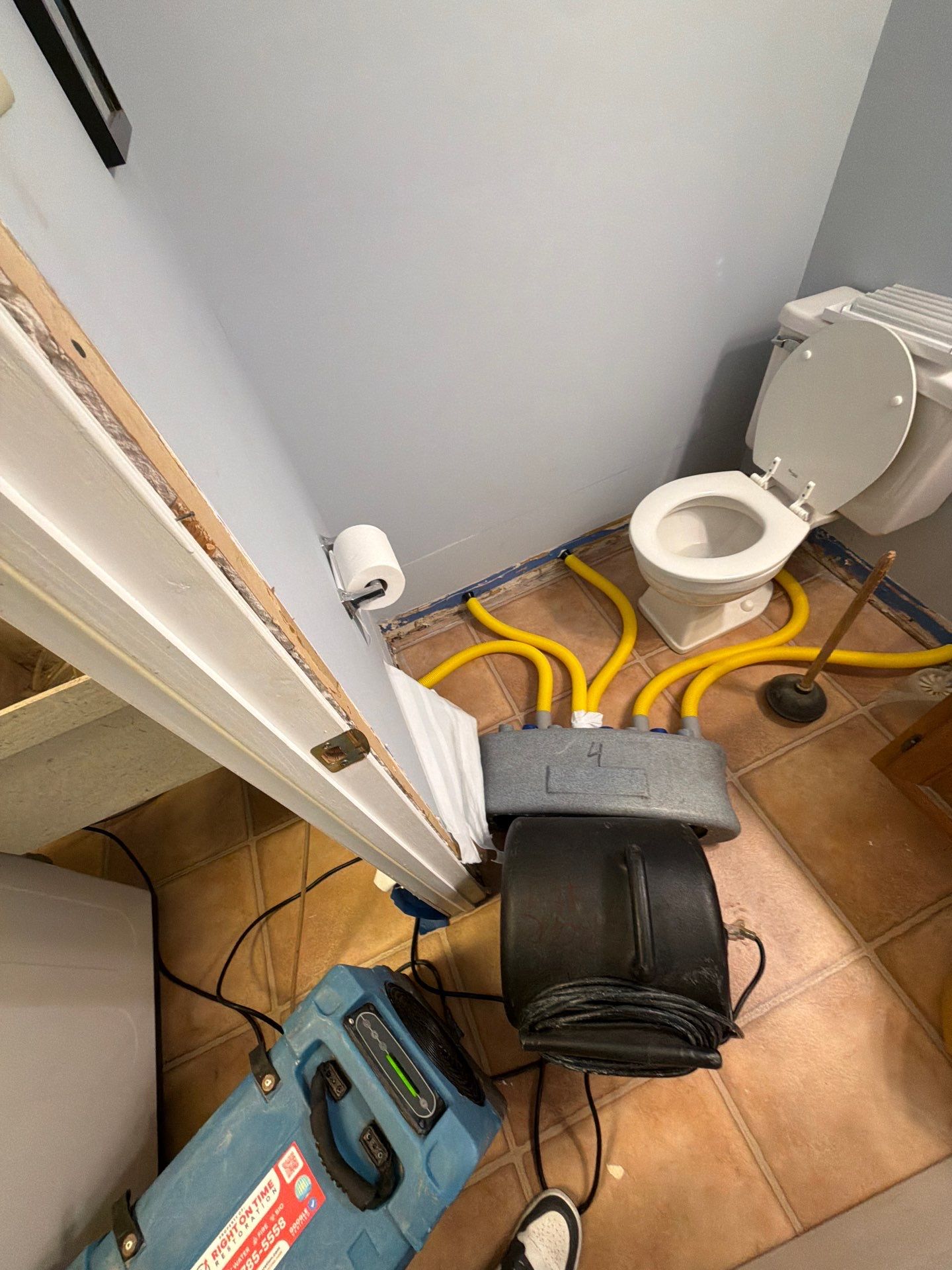 Emergency Water Mitigation & Structural Cavity Drying in Wilmington by Right On Time Restoration