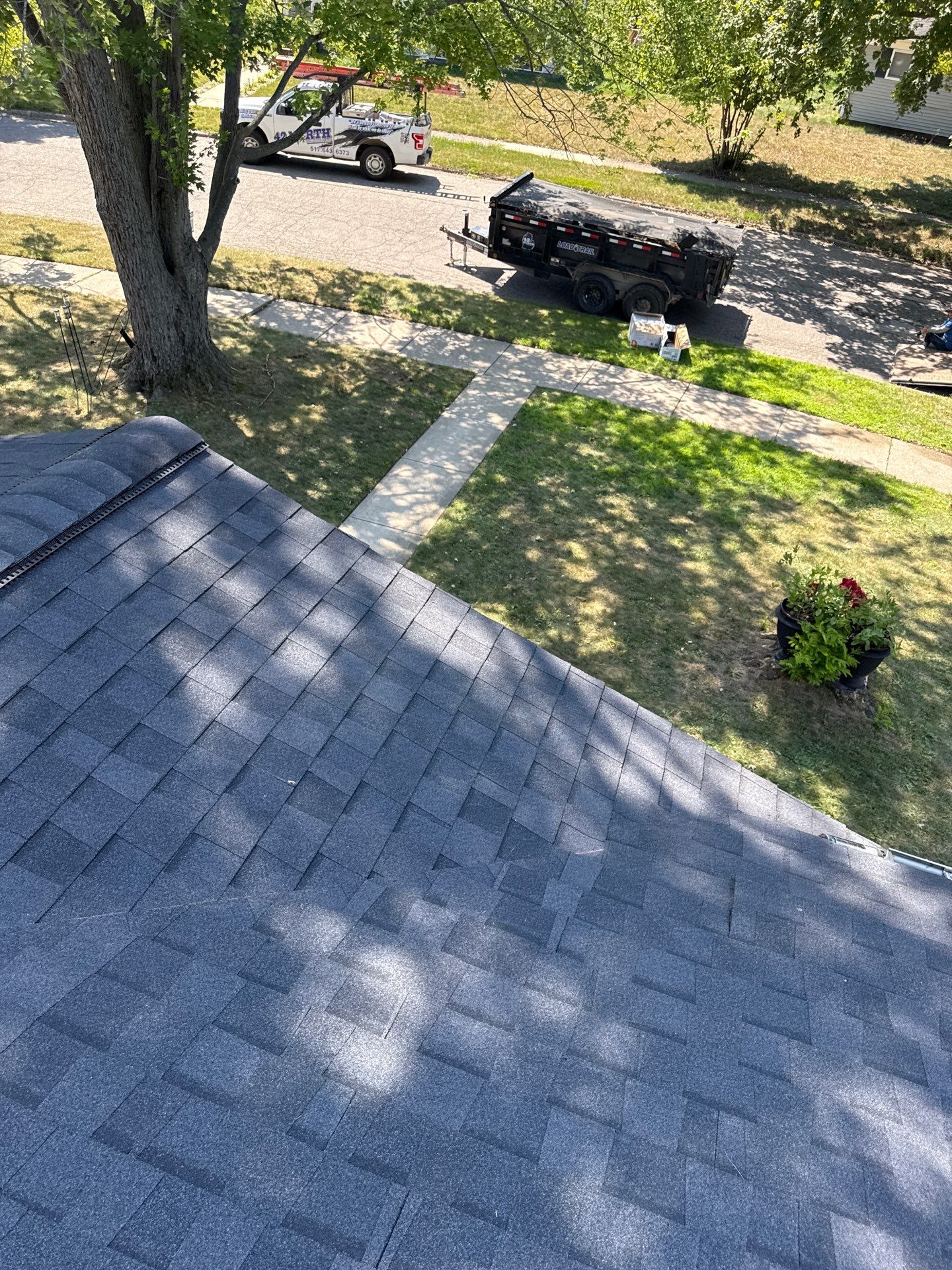 New Roof In Lansing by 42 North Construction, LLC.