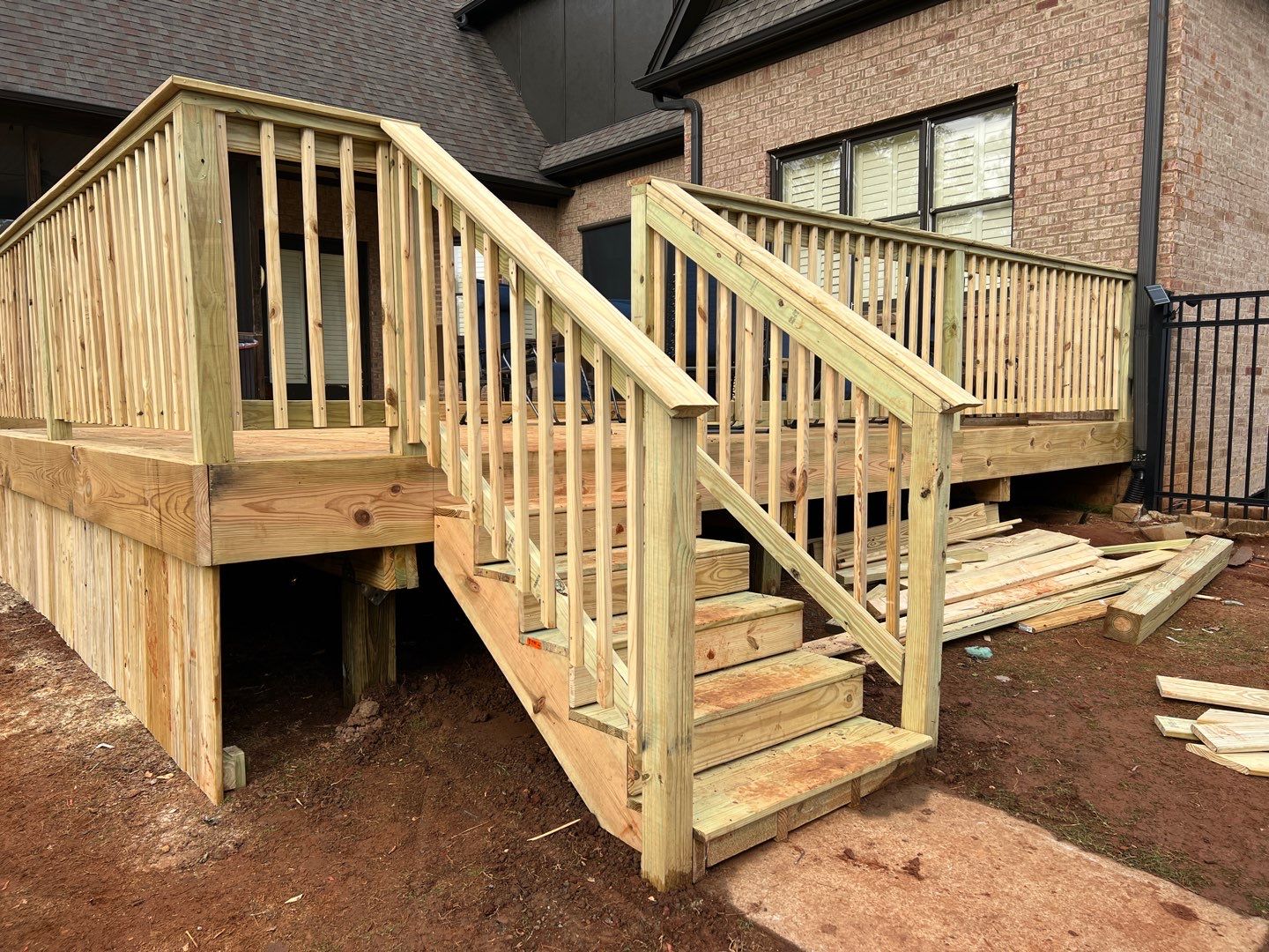 Scout Ridge - Deck Installation  by Pillar and Pine