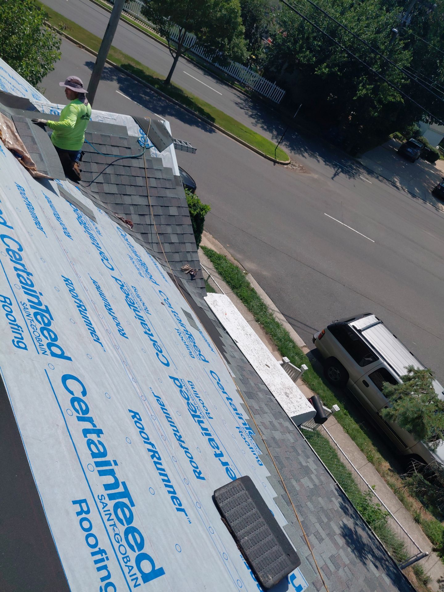 Arlington: Residential Roof Replacement with CertainTeed Landmark PRO in Max Def Colonial Slate by RM Banning, Inc.