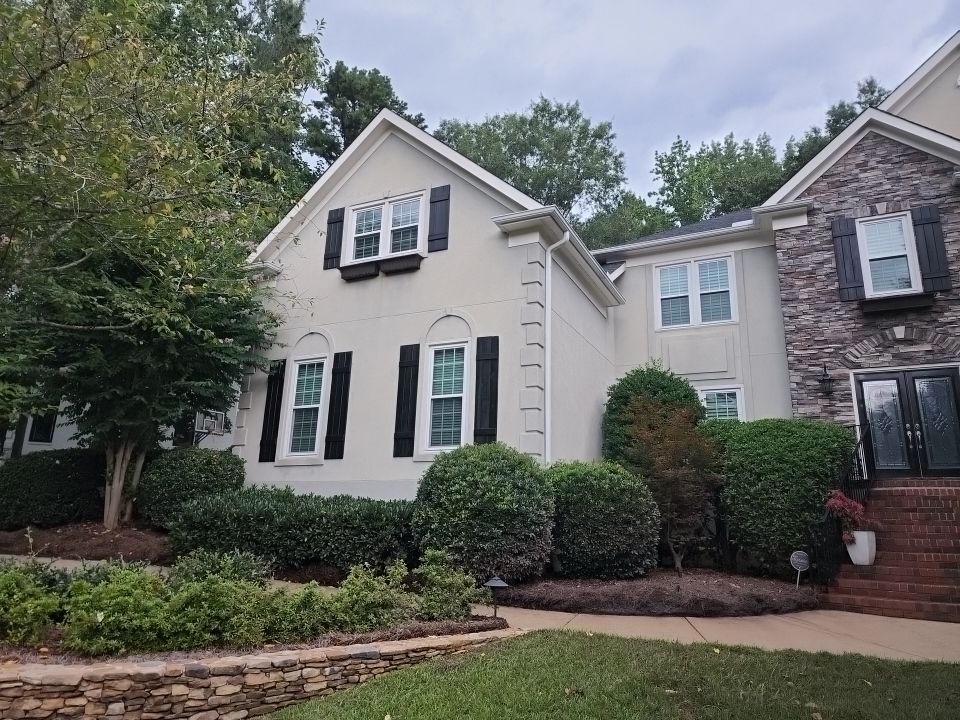 House Wash using cleaner by Power Wash Masters LLC