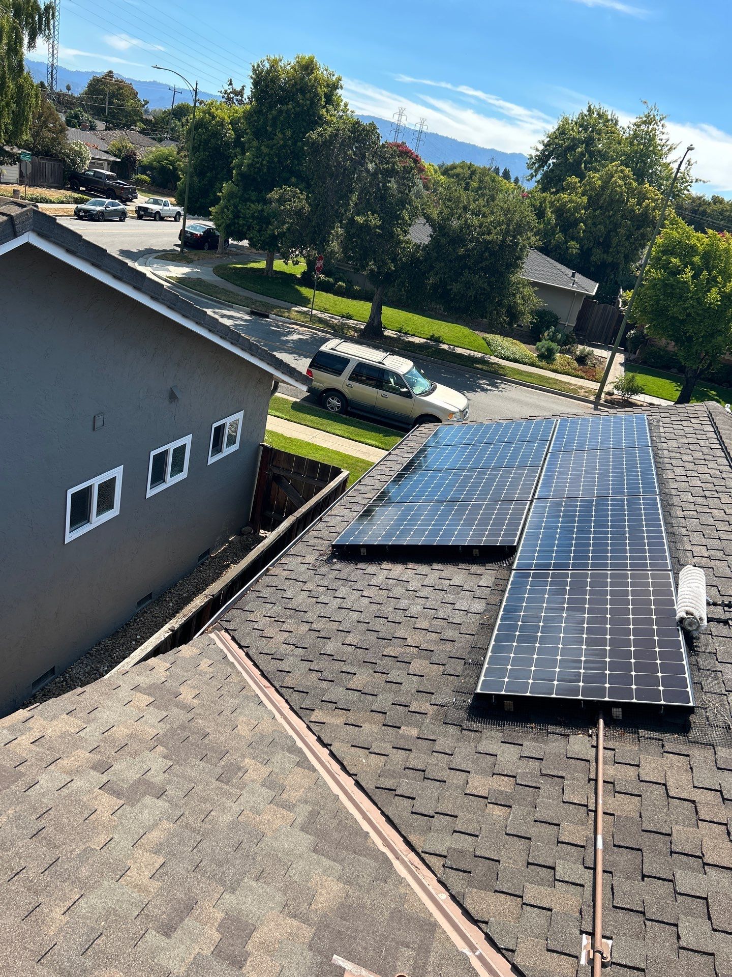 Solar Panel Critter Guard Installation by All One Solar Shine