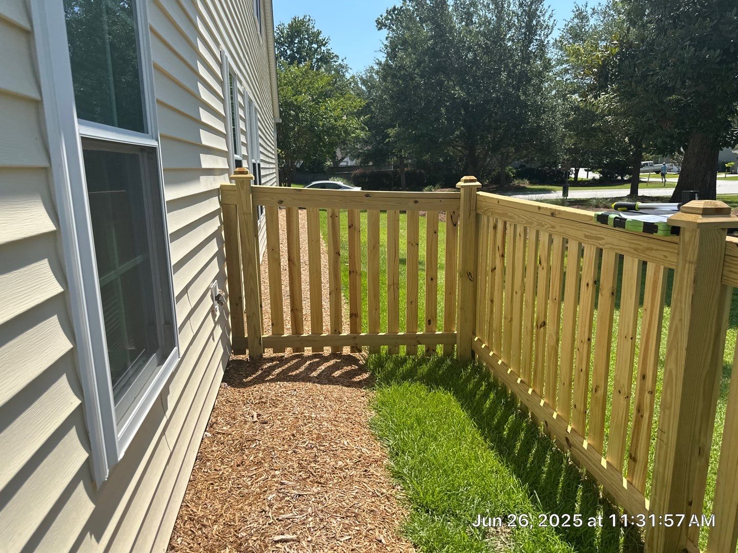Wood Fence using Wood Sealant by DuraSeal