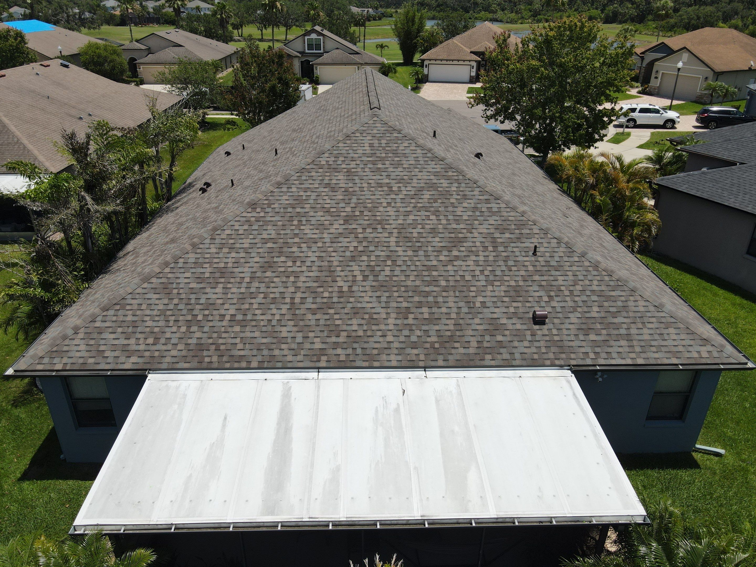 Roof Replacement in Palmetto, FL. by Steadfast Roofing 