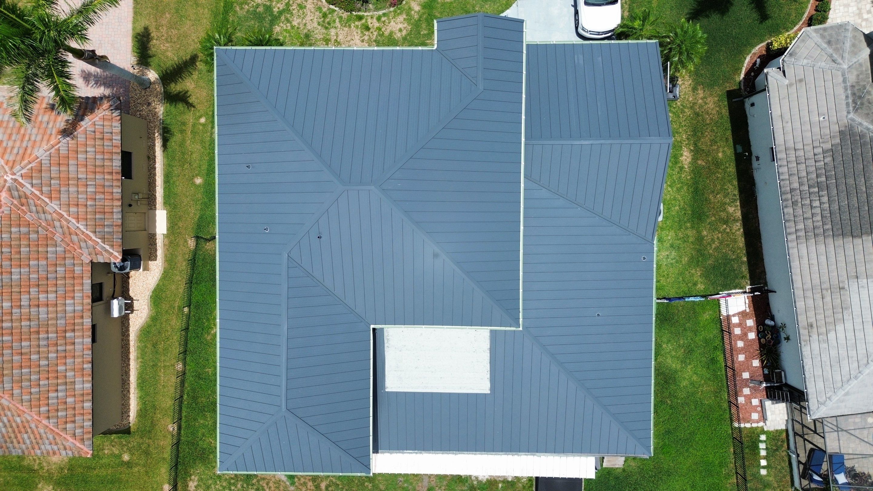 Standing Seam Roof - Charcoal by Shea Roofing LLC