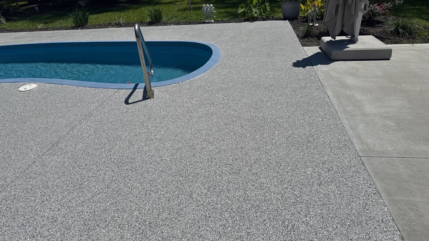 Pool Deck by Innovative Concrete Coatings 