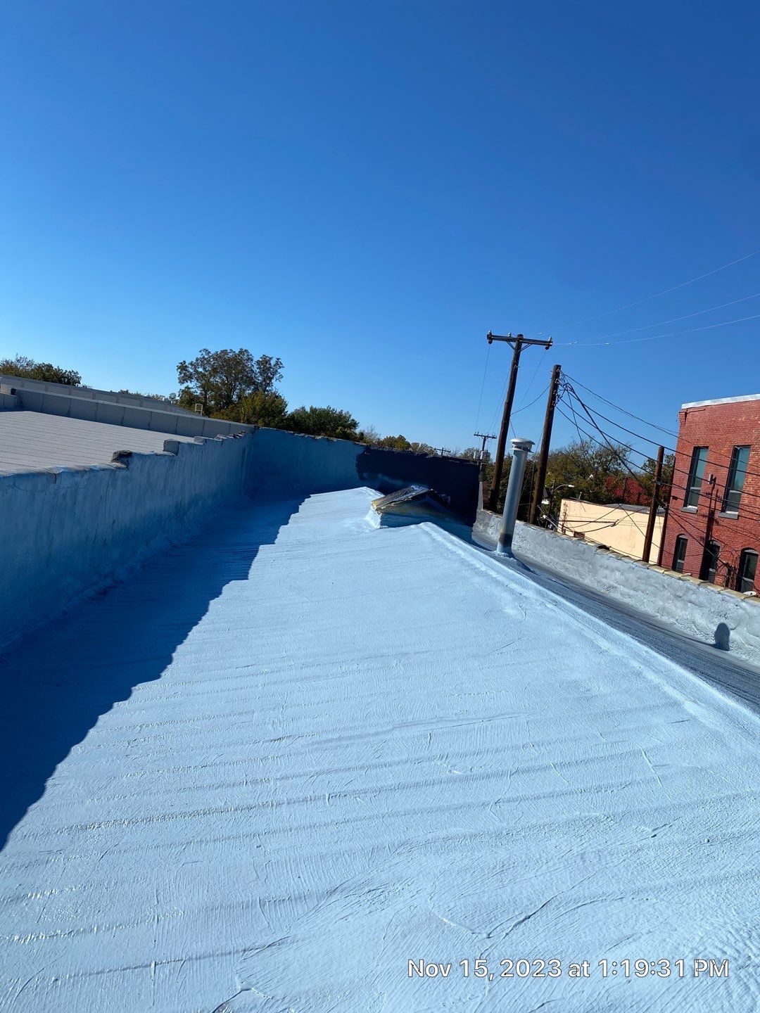 Spray Foam Metal Roof Restoration – Commerce, TX by All Star Roofing LLC