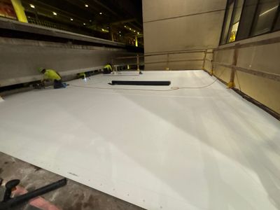 Miami Commercial Roof Installation Featuring GAF Tapered Polyiso and Securock