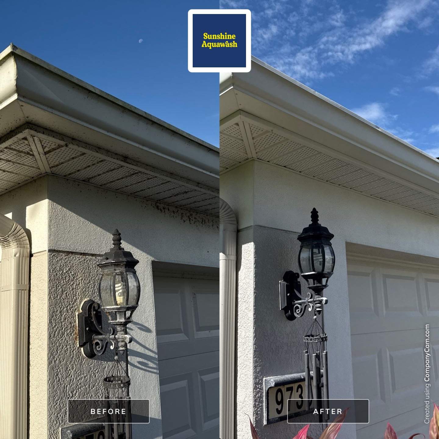 Complete House & Concrete Cleaning in Harrison Ranch Community – Parrish, FL by Sunshine AquaWash