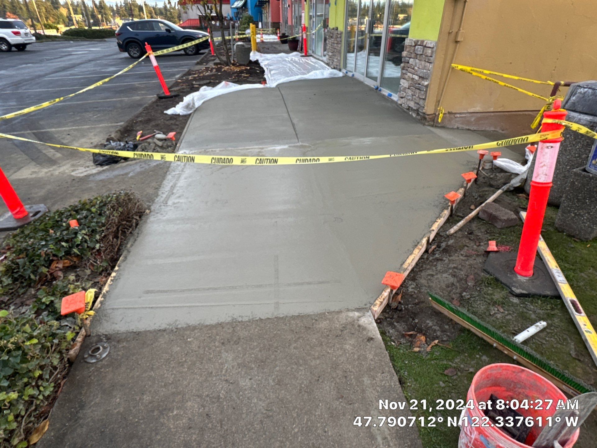 Concrete Sidewalk & Walkway |  by Jireh Asphalt & Concrete Inc 