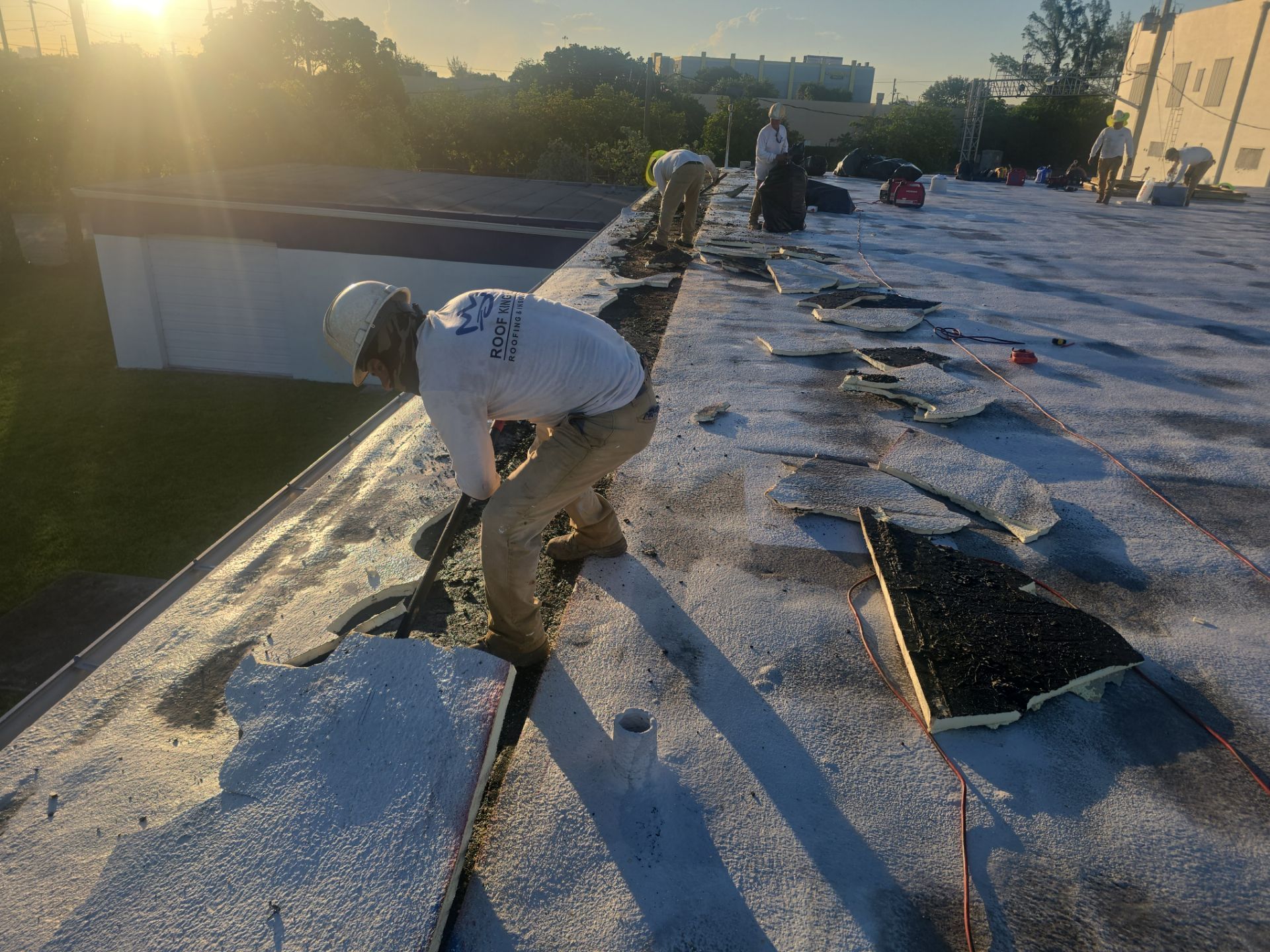 Fort Lauderdale Commercial Roof Restoration and Reflective Coating Installation by Roof King LLC