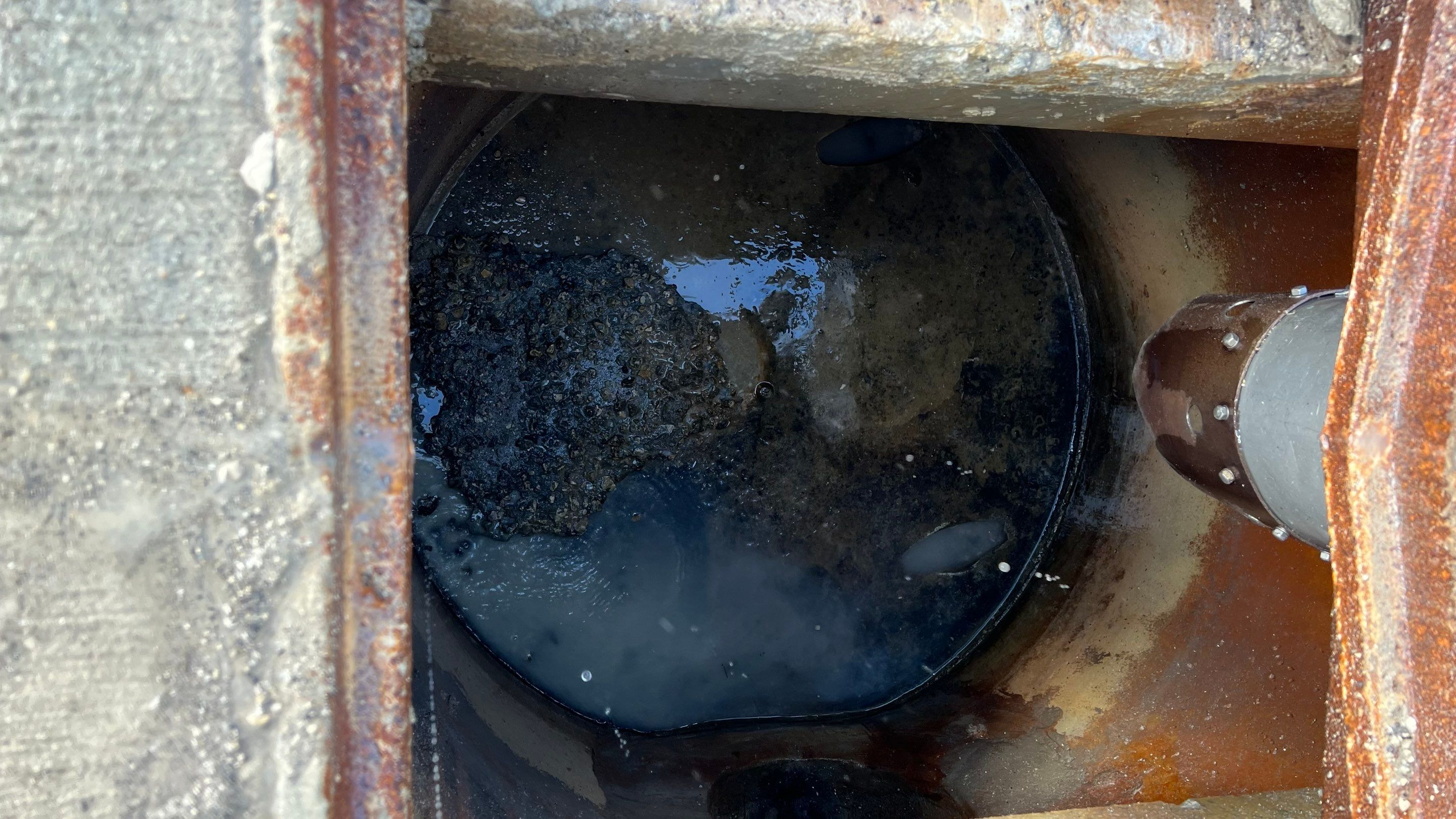 New Construction Storm Drain System Cleaning by APS Power & Water