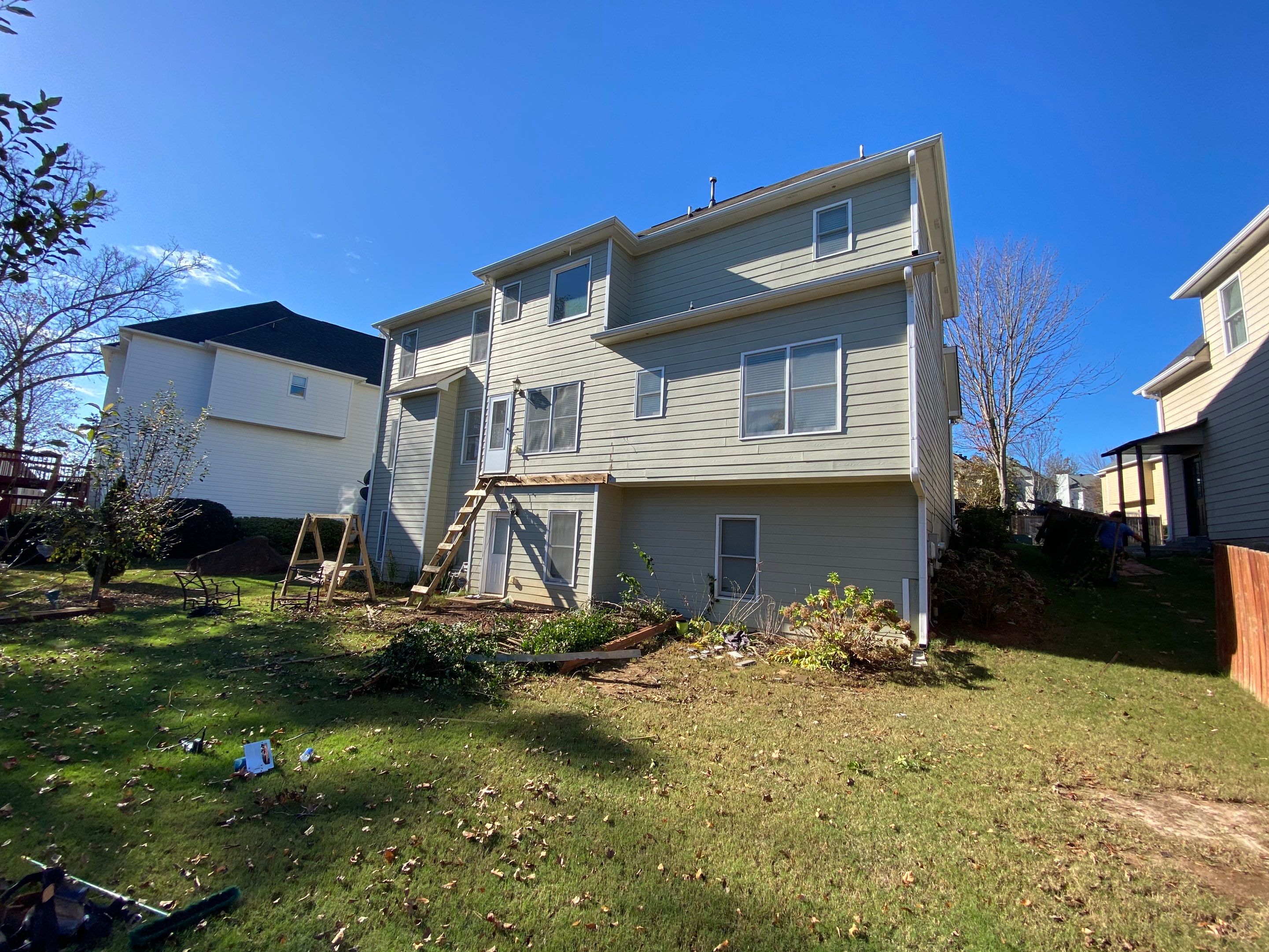 Custom Elevated Covered Porch Addition in Kennesaw by Swift Home Renovations 
