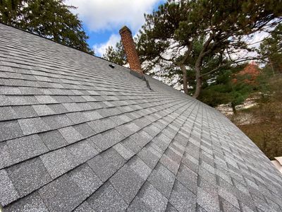 Roof Replacement using CertainTeed Landmark