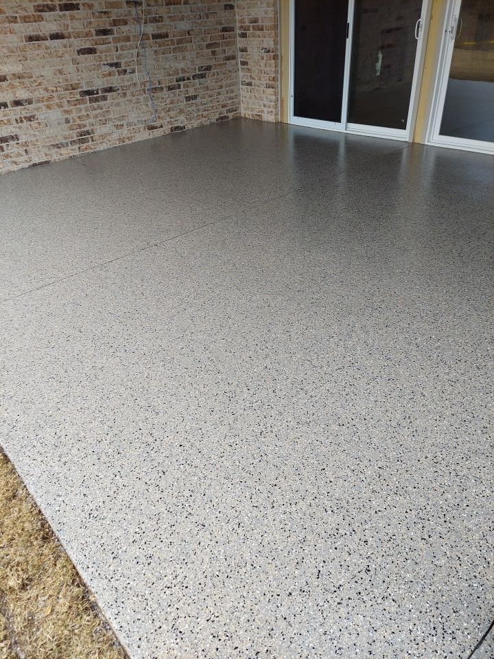 Patio & Garage Coating with Mediterranean by Copperhead Coatings