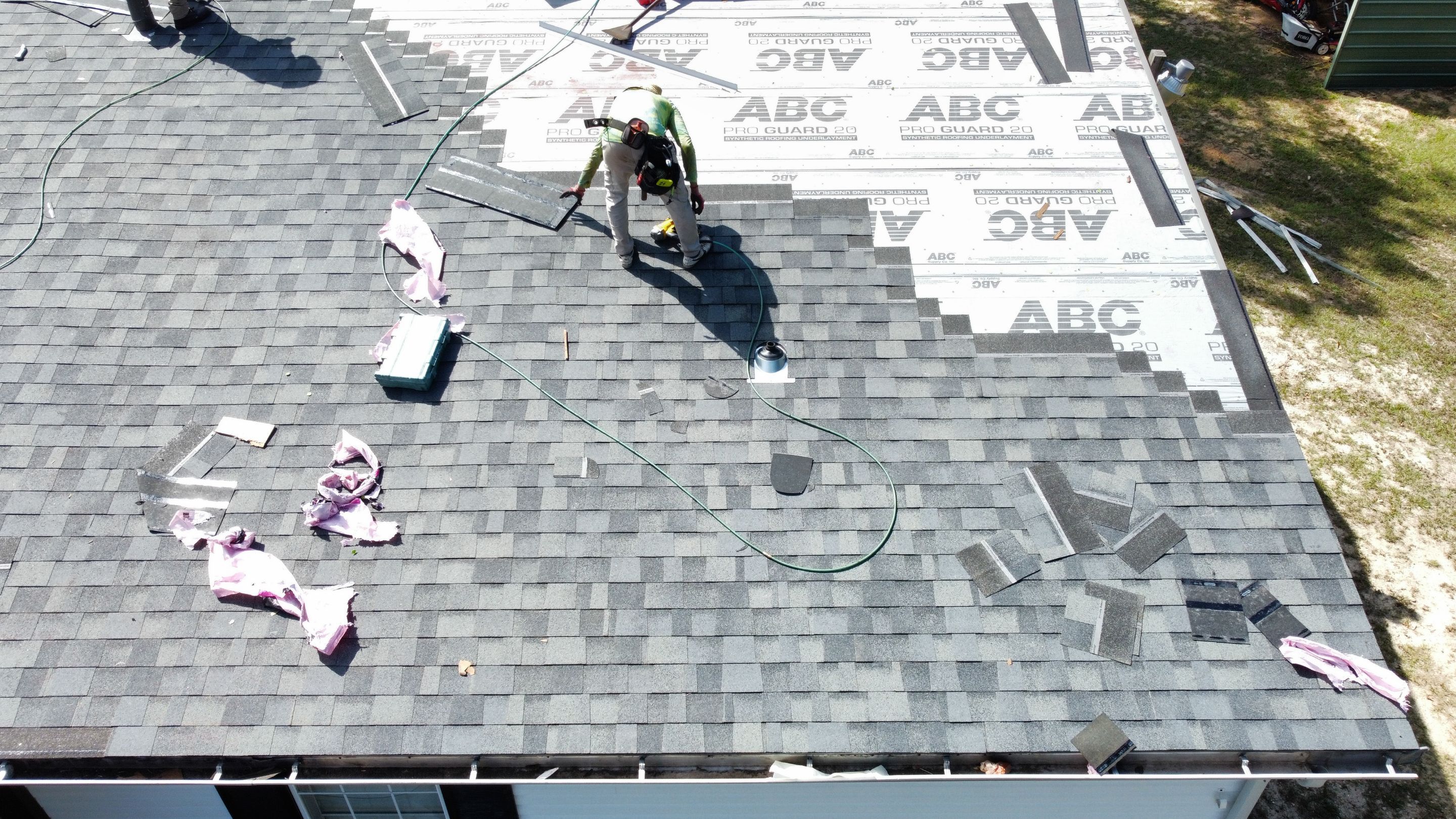Project in Conroe by Roof Guard And Construction