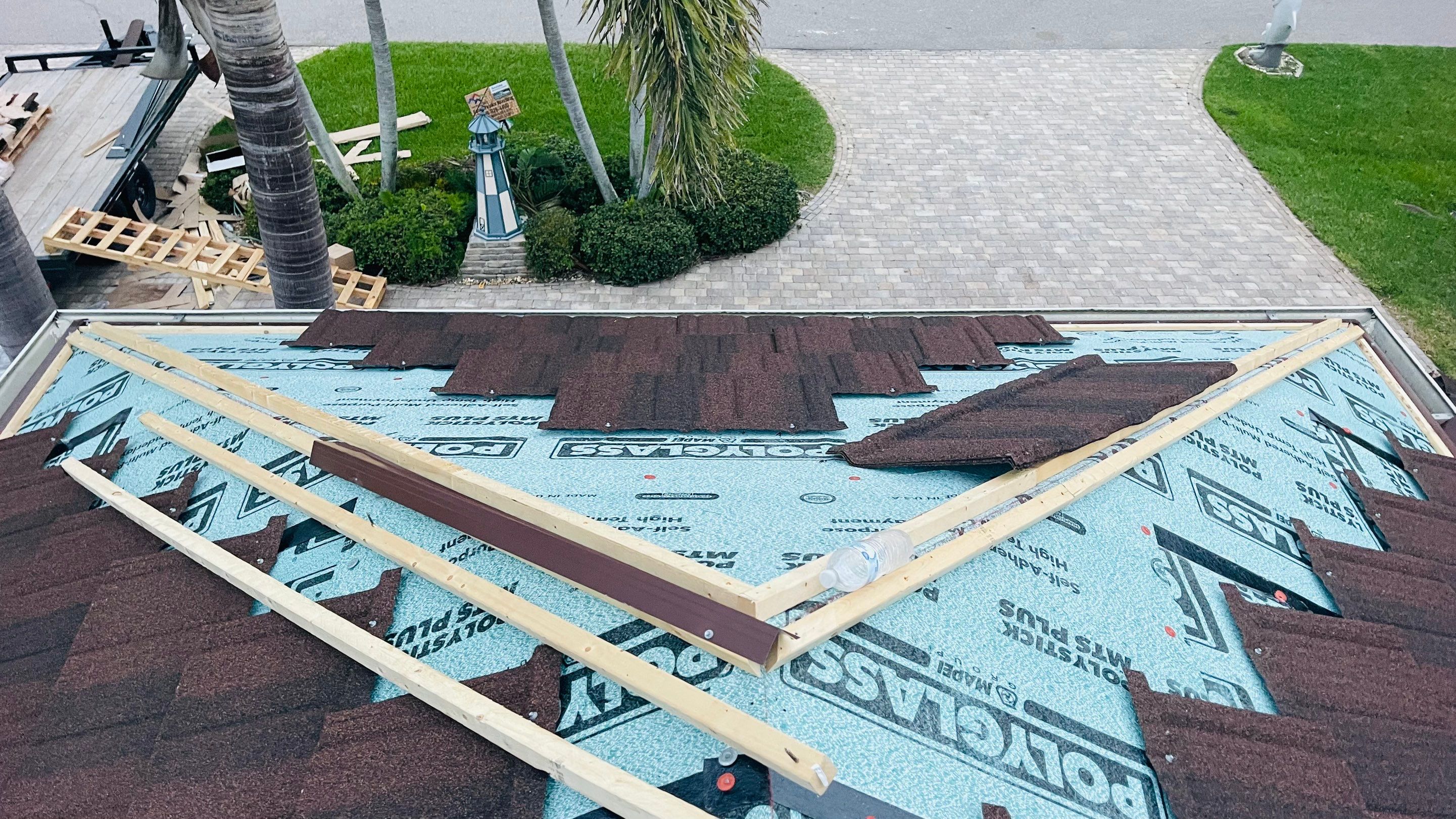 Residential Roofing Installation using Westlake (Boral) Stone Coated Steel in Cape Coral by Four Peaks Roofing