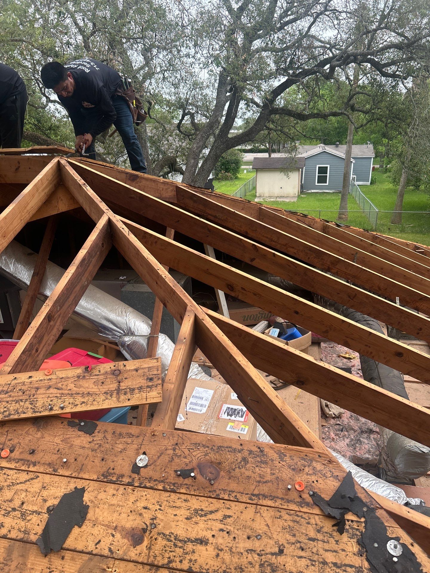 Residential Roofing Repair using Owen's Corning Duration (Lifetime) Shingles by Roof Repair Company