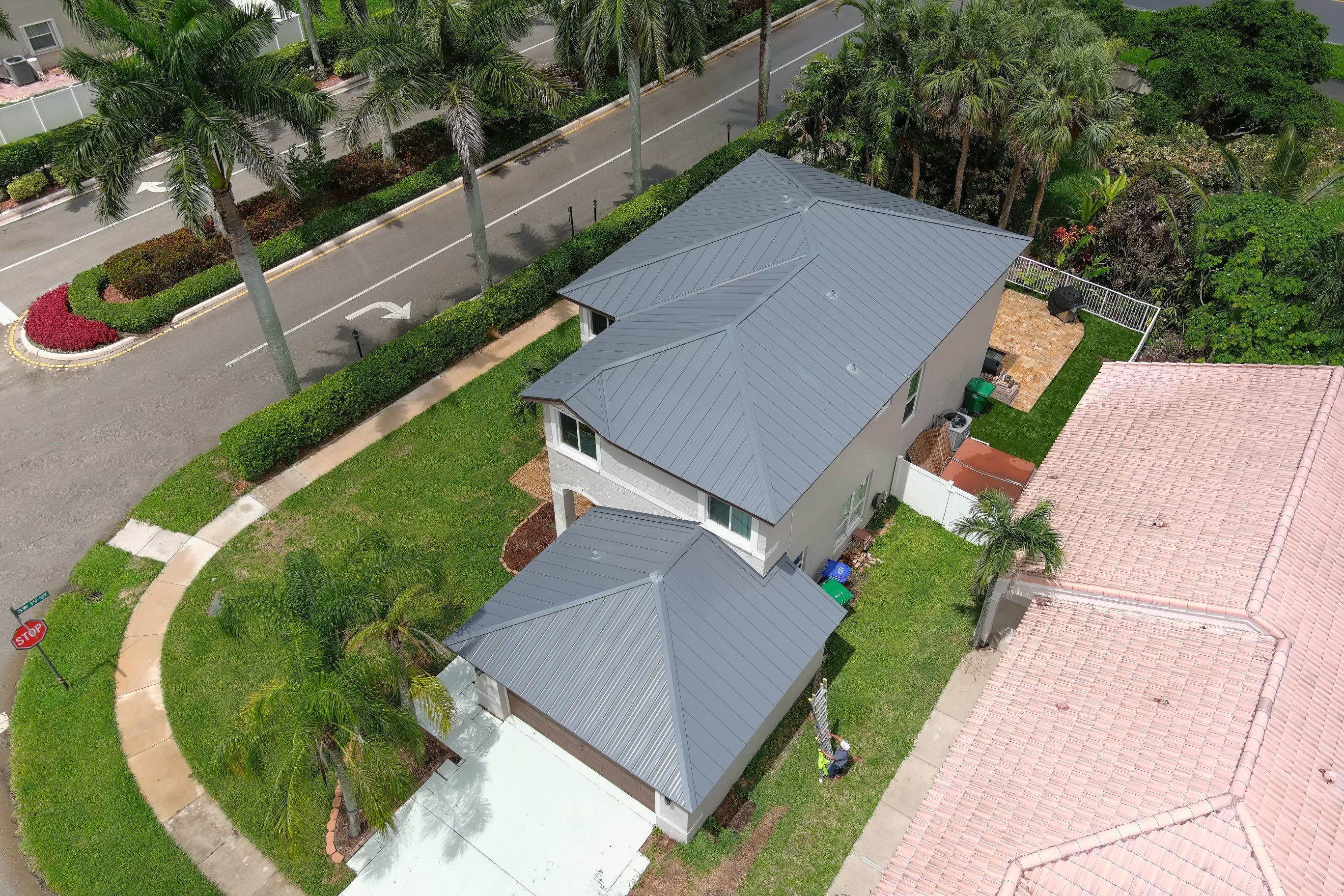 Charcoal Gray Standing Seam by Reimagine Roofing