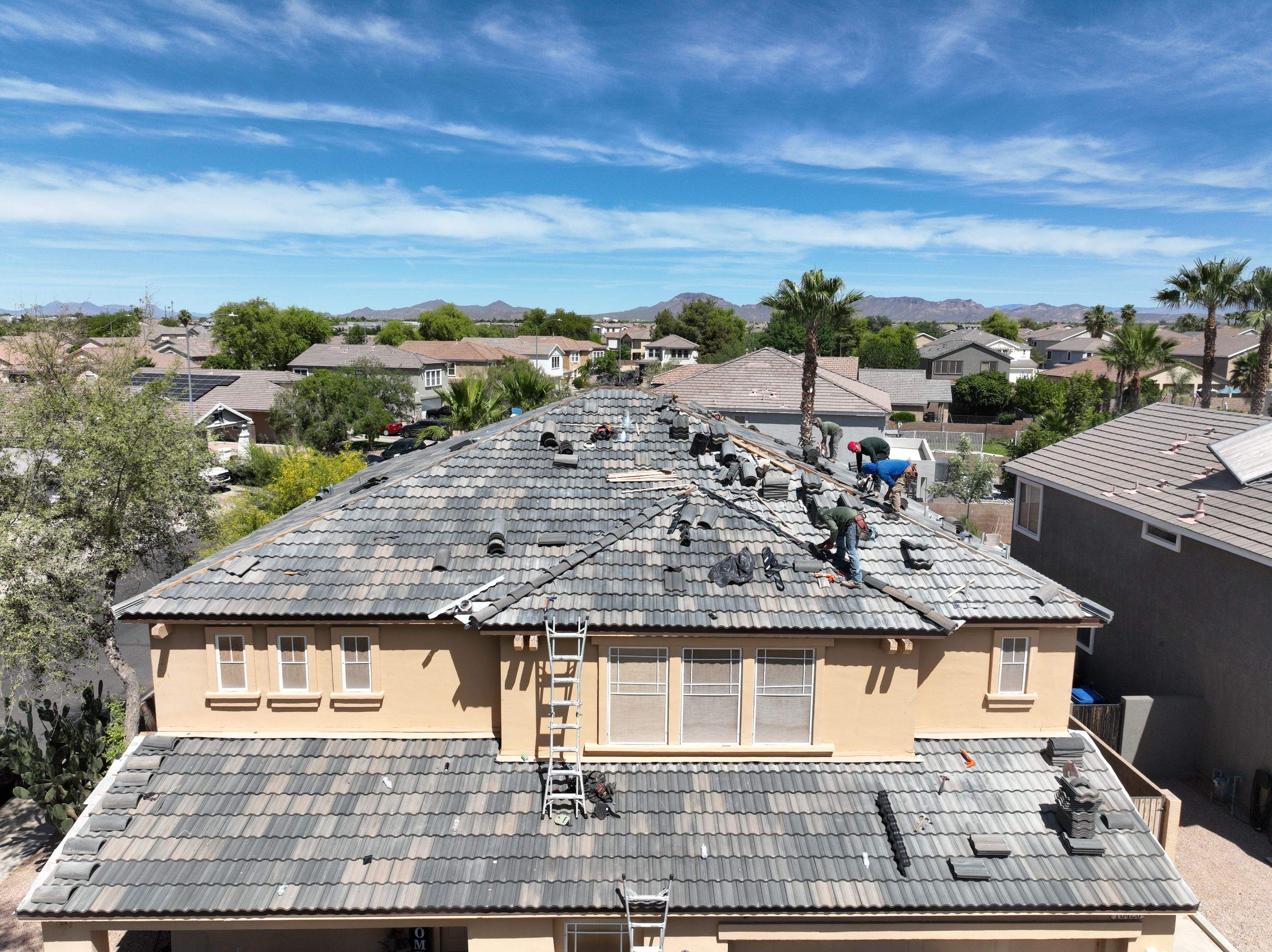 Tile Re-roof  by Mighty Dog Roofing East Valley