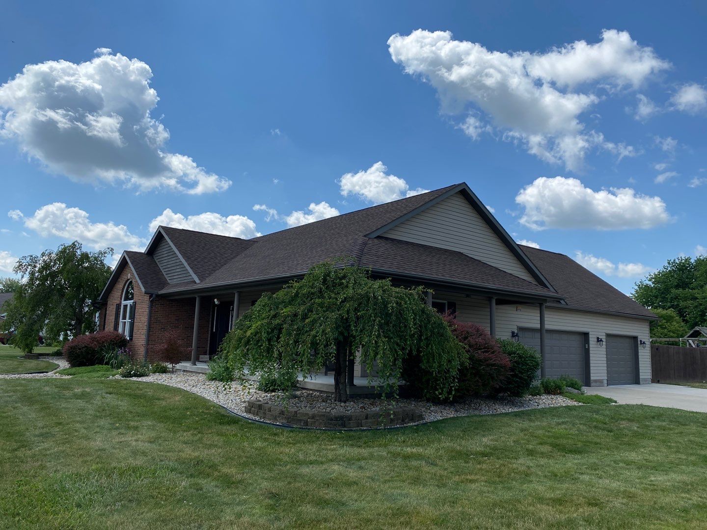 Residential Roofing Installation using Timberline HDZ Shingles - Weathered Wood by RoofX 