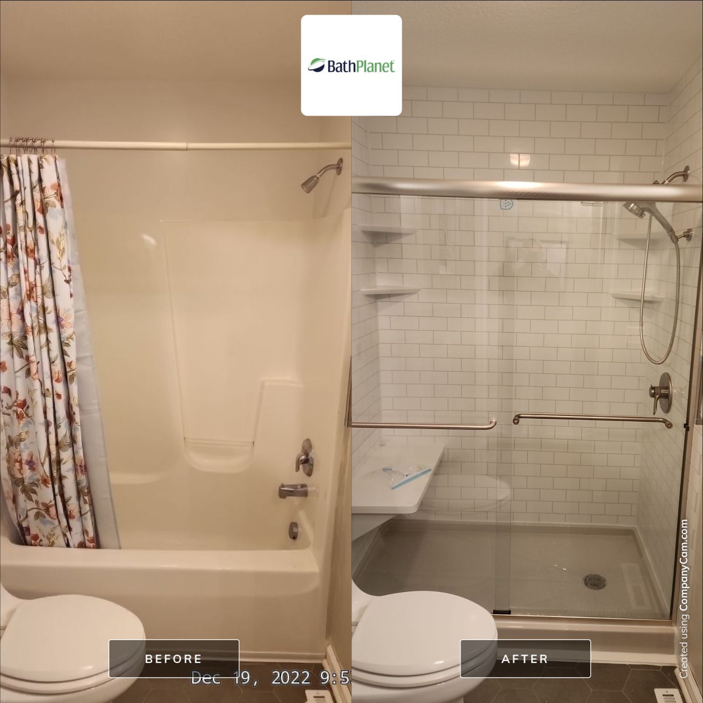 Tub to Shower by BathPlanet SW Virginia