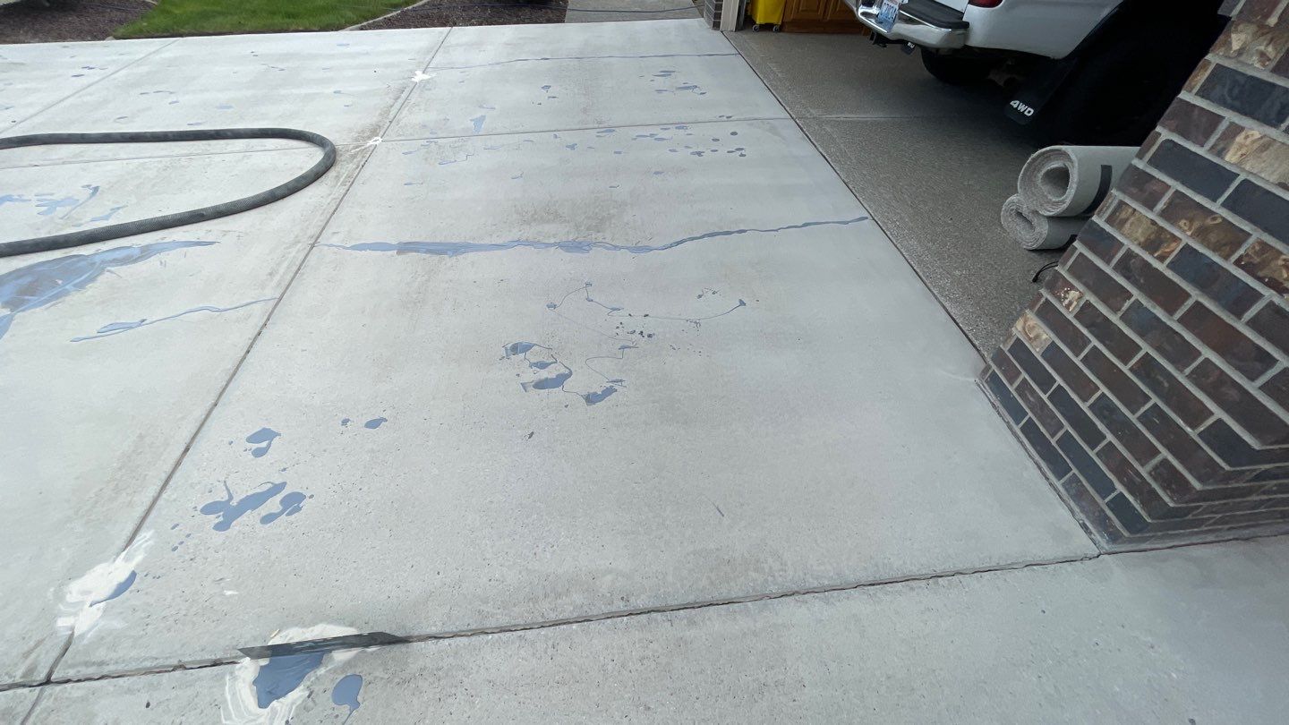 Driveway using Pebble Beach by Croc Coatings, LLC