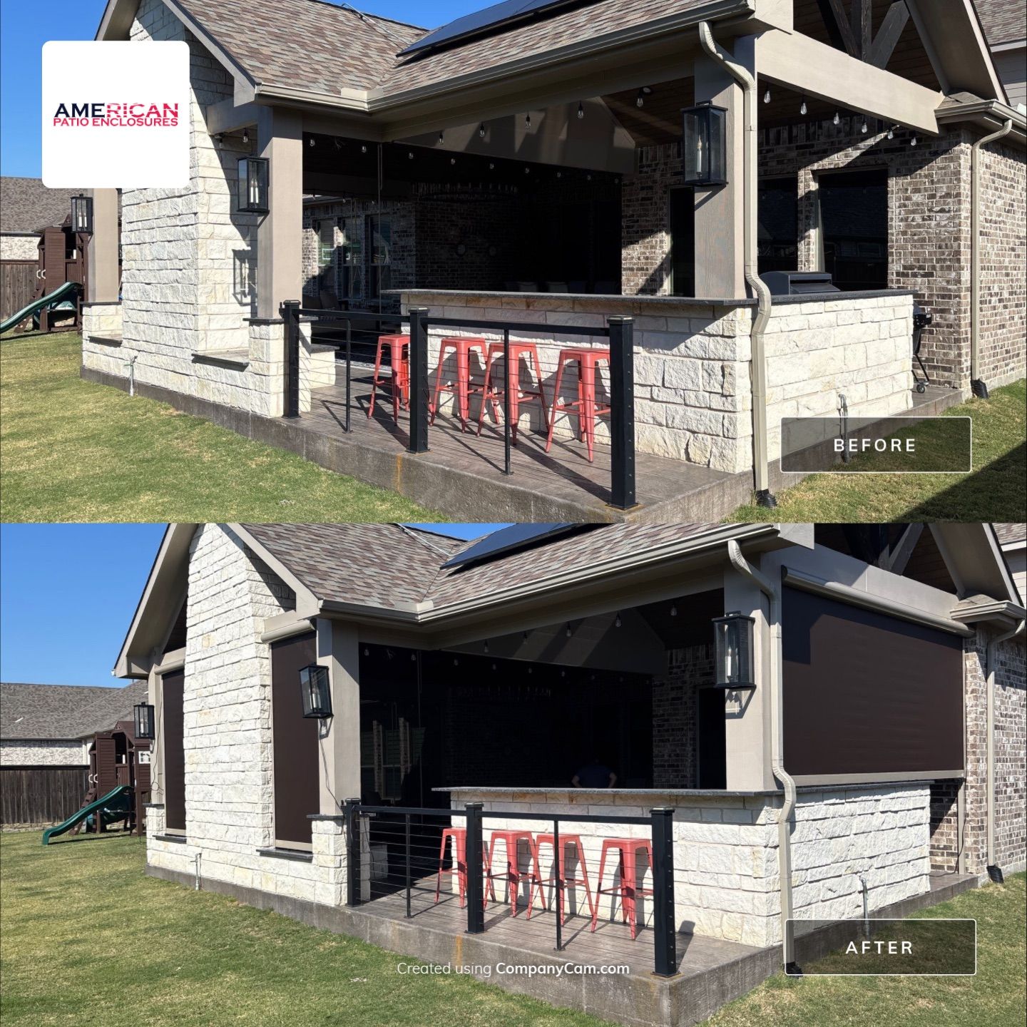 Project in McKinney by American Patio Enclosures