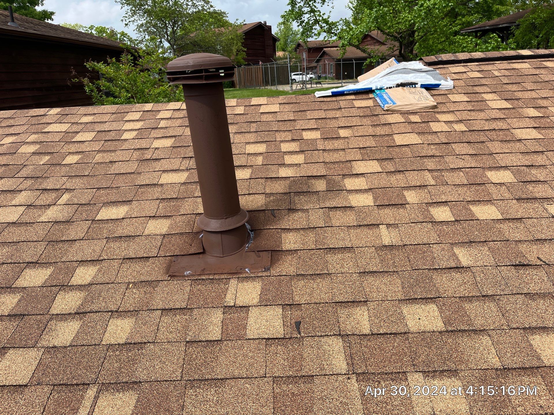 Commercial Roofing Installation using Certainteed Landmark Pro Shingles by Fahey Roofing + Contracting