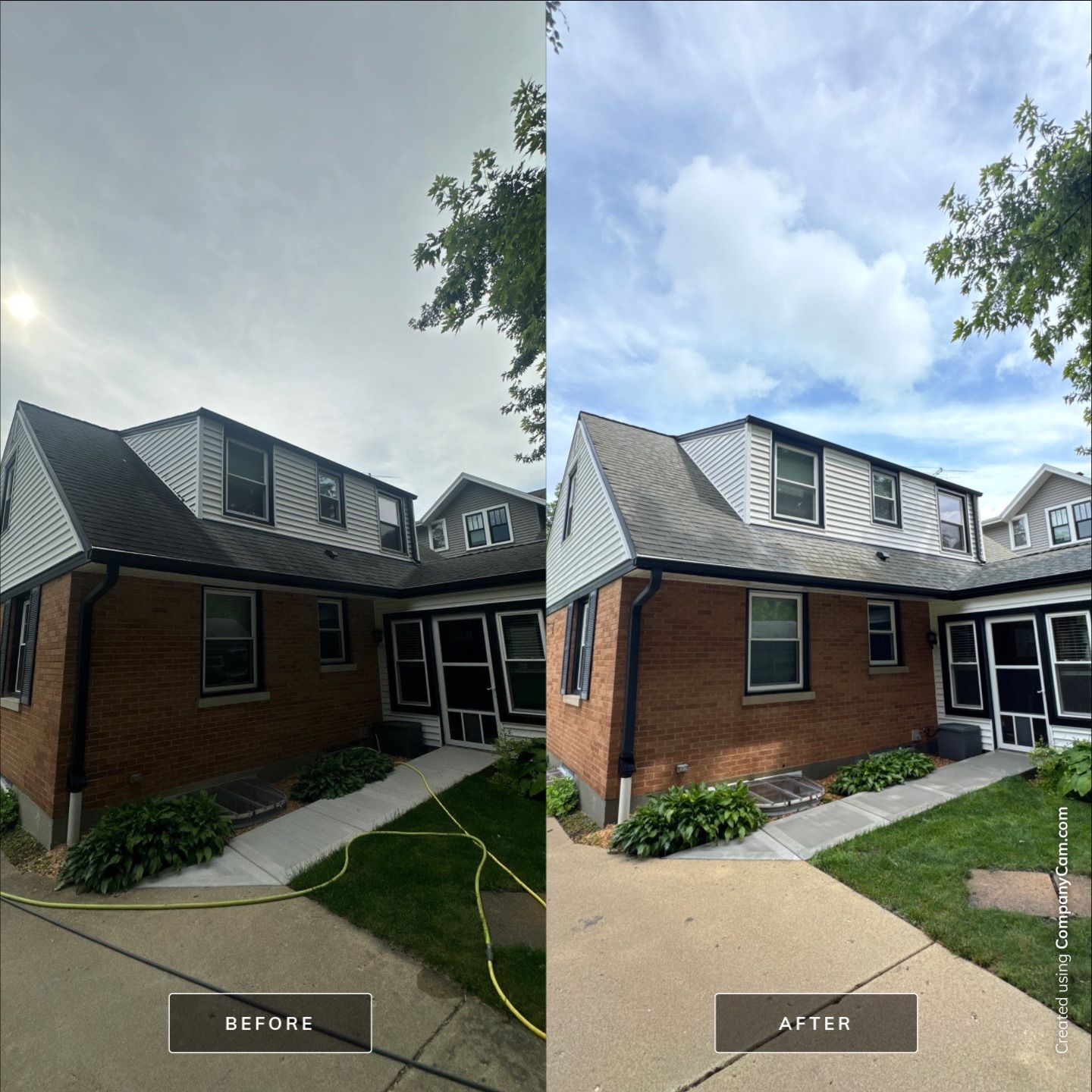 Project in Mt Prospect by Simmons Power & Soft Washing