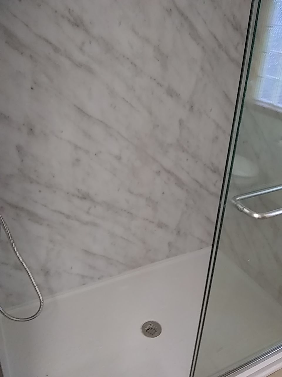 Customer did the demo, we put it back together! by The Shower Company