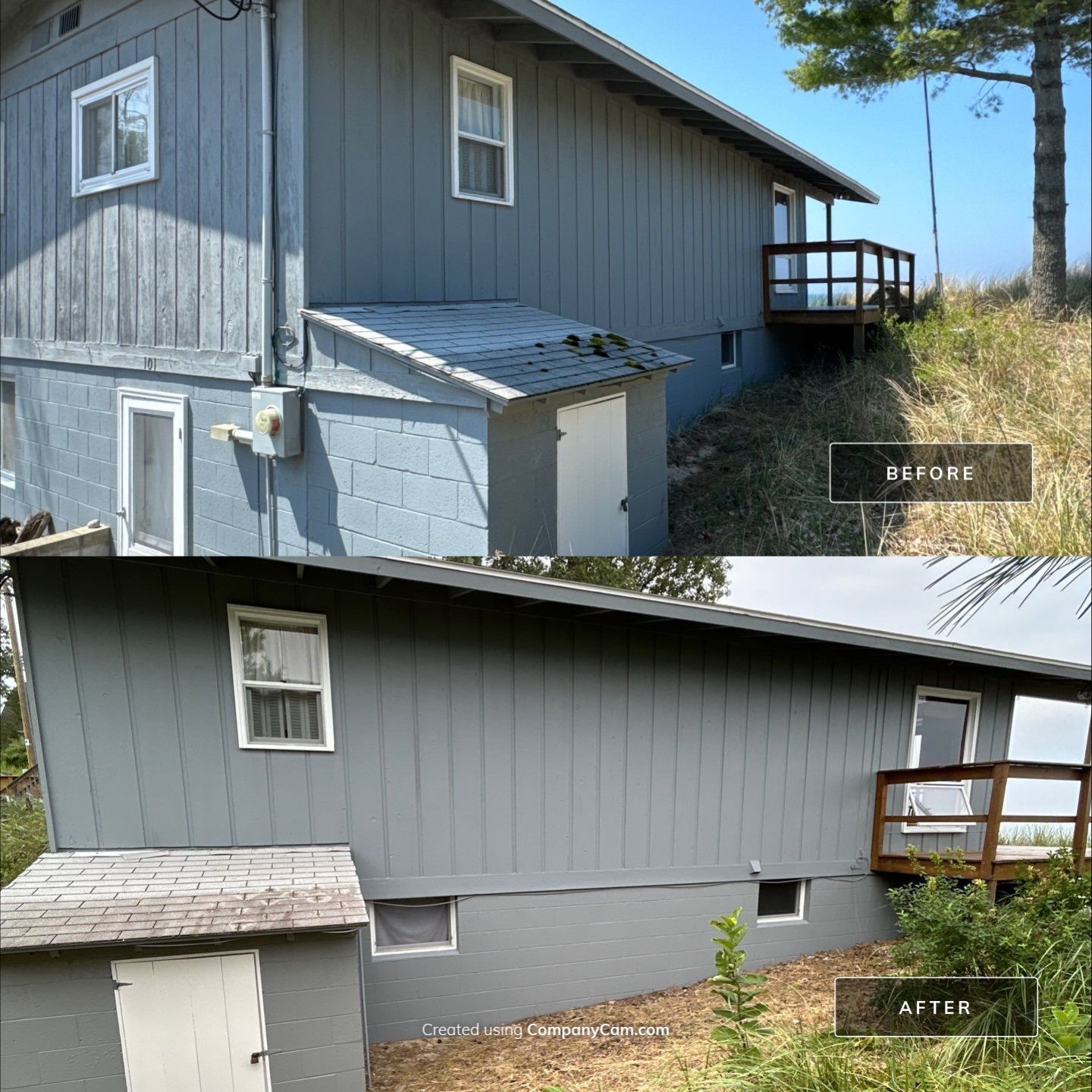Exterior Painting. Exterior staining by Gordon Painting