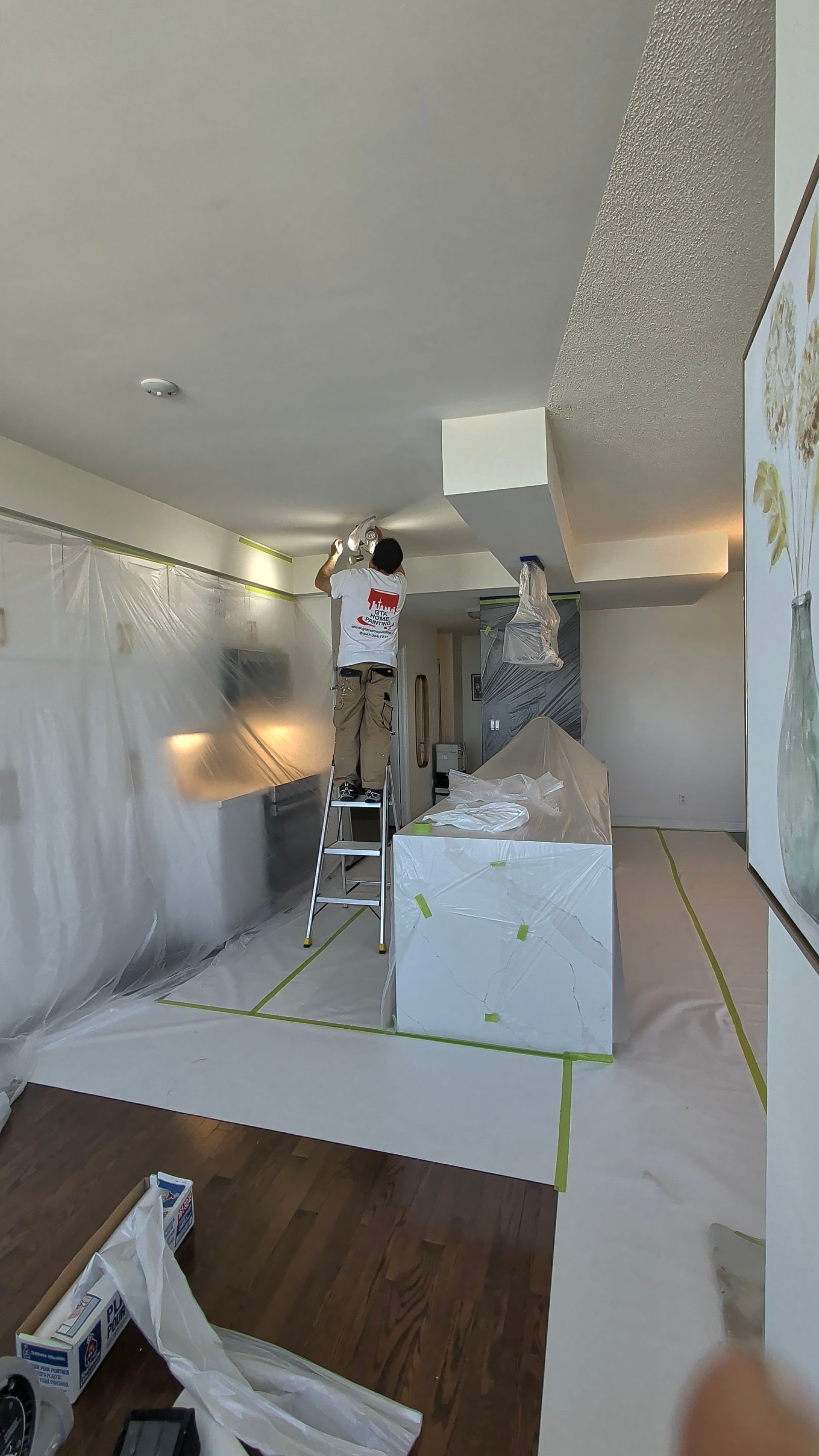 Interior Painting a Modern Condo by GTA HOME PAINTING