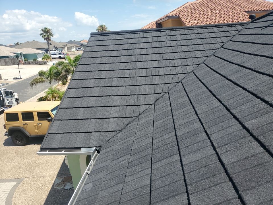 Residential Roofing Installation using Tilcor Stone Coated Steel Roofing by Lighthouse Roofing