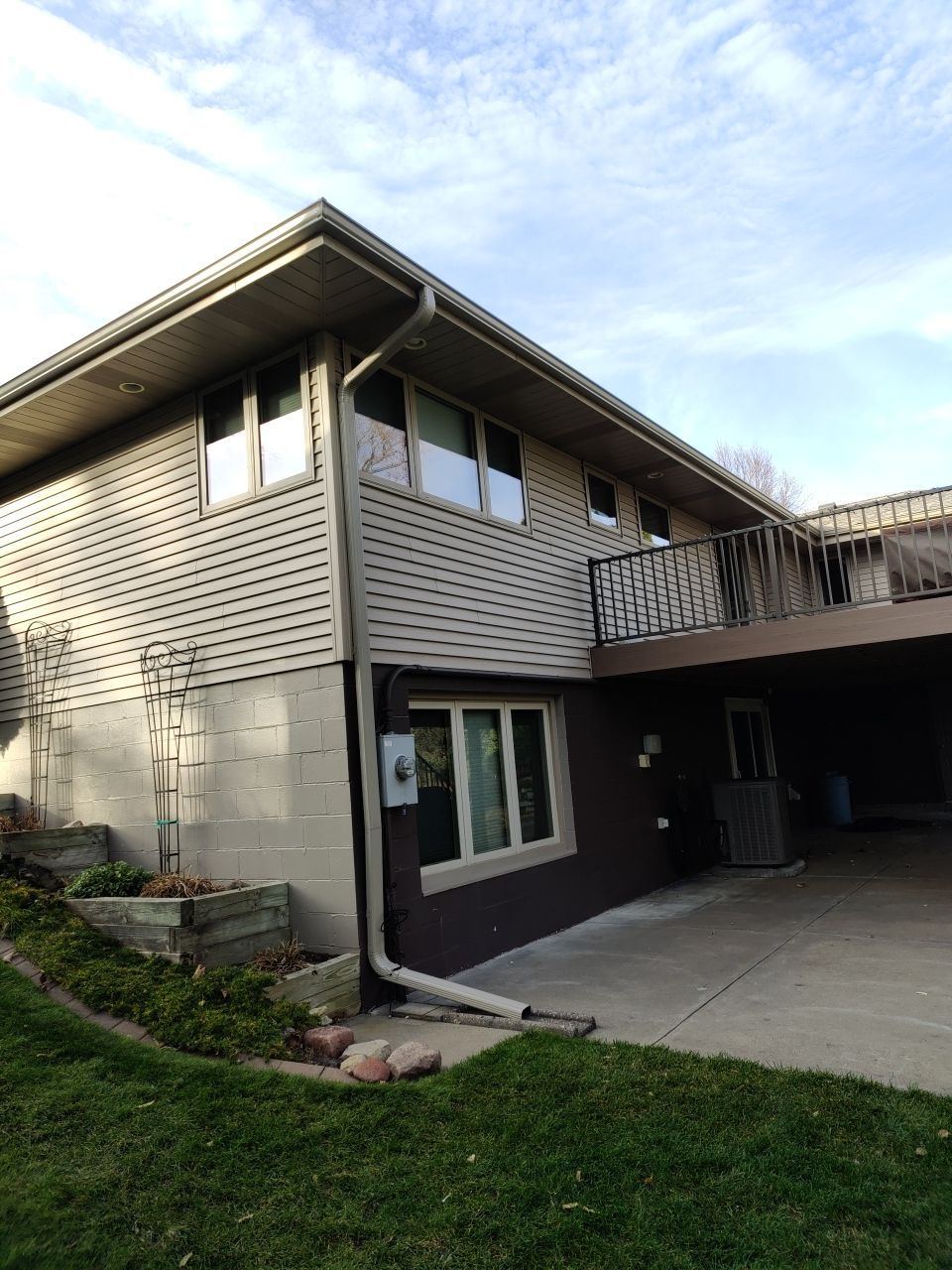5" Gutters in New Brighton by Next Level Seamless Gutters / Exteriors Inc.