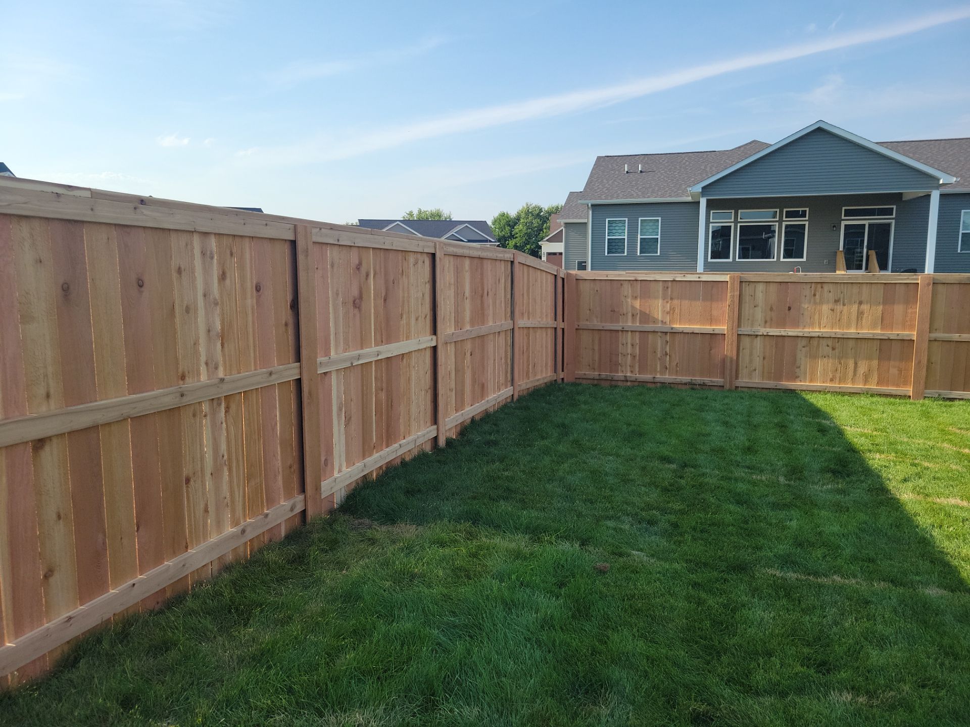 Project in Cedar Falls by Perfect Picket Fence and Stain