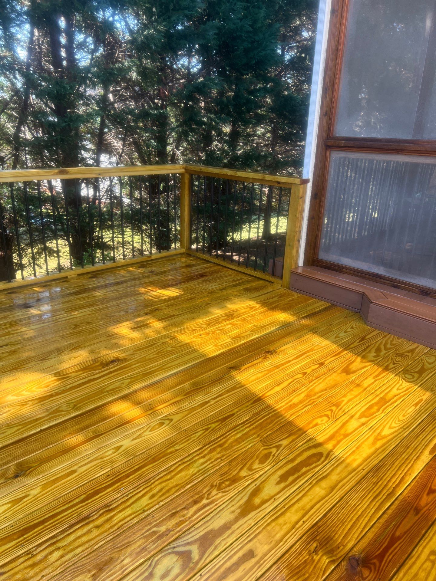New and Weathered Deck using Wood Sealant by DuraSeal