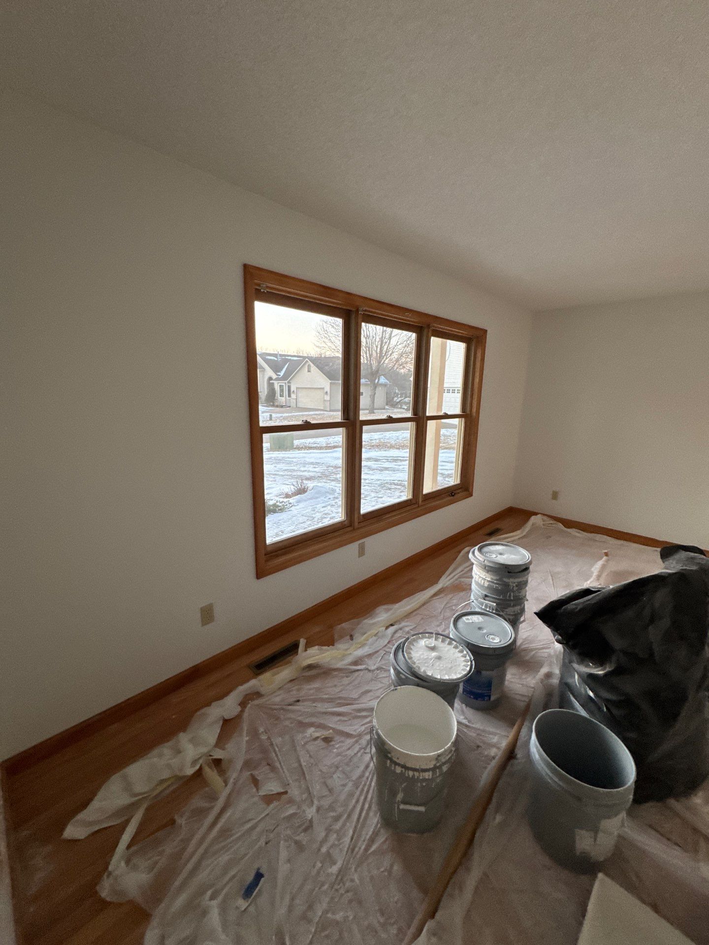 Tour the entire process of painting an interior by The Hillcrest Company 