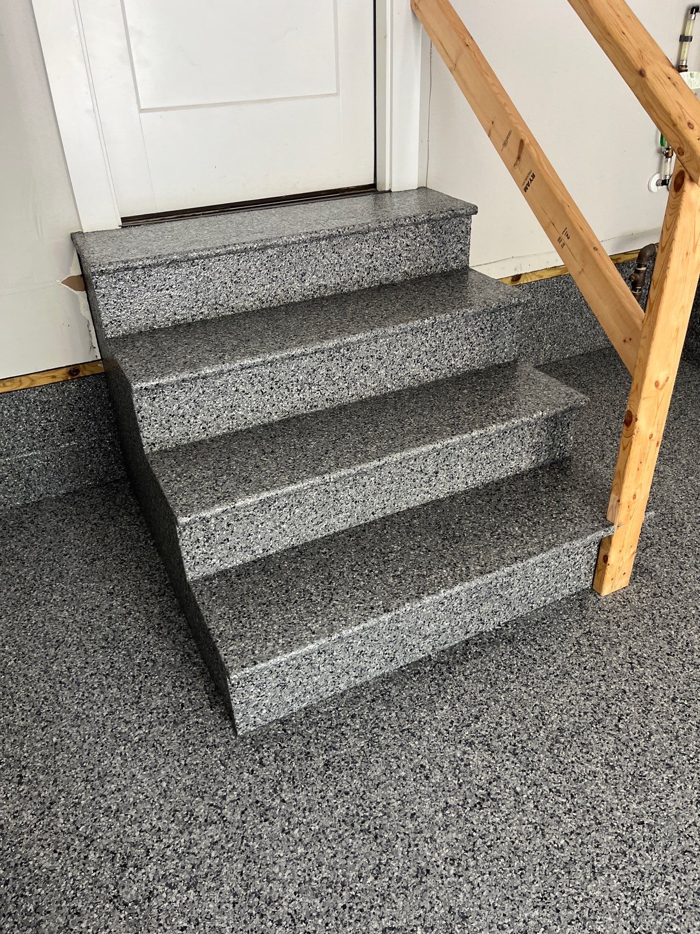 Garage Floor Coating using Nightfall by My Garage Floor Guys