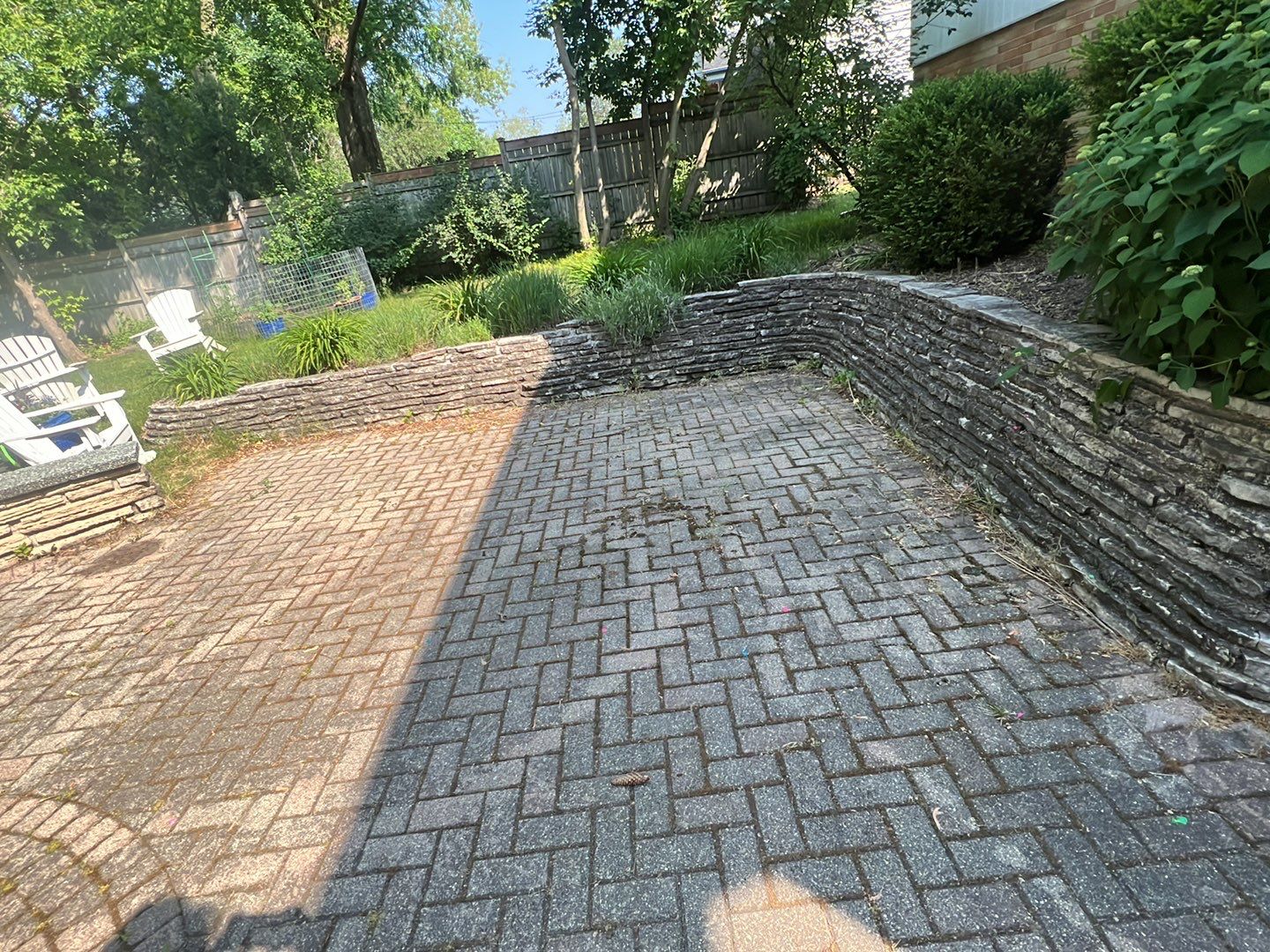Brick paver clean, sand and seal. using Surebond SB-1300 by Northern Power Washing LLC.
