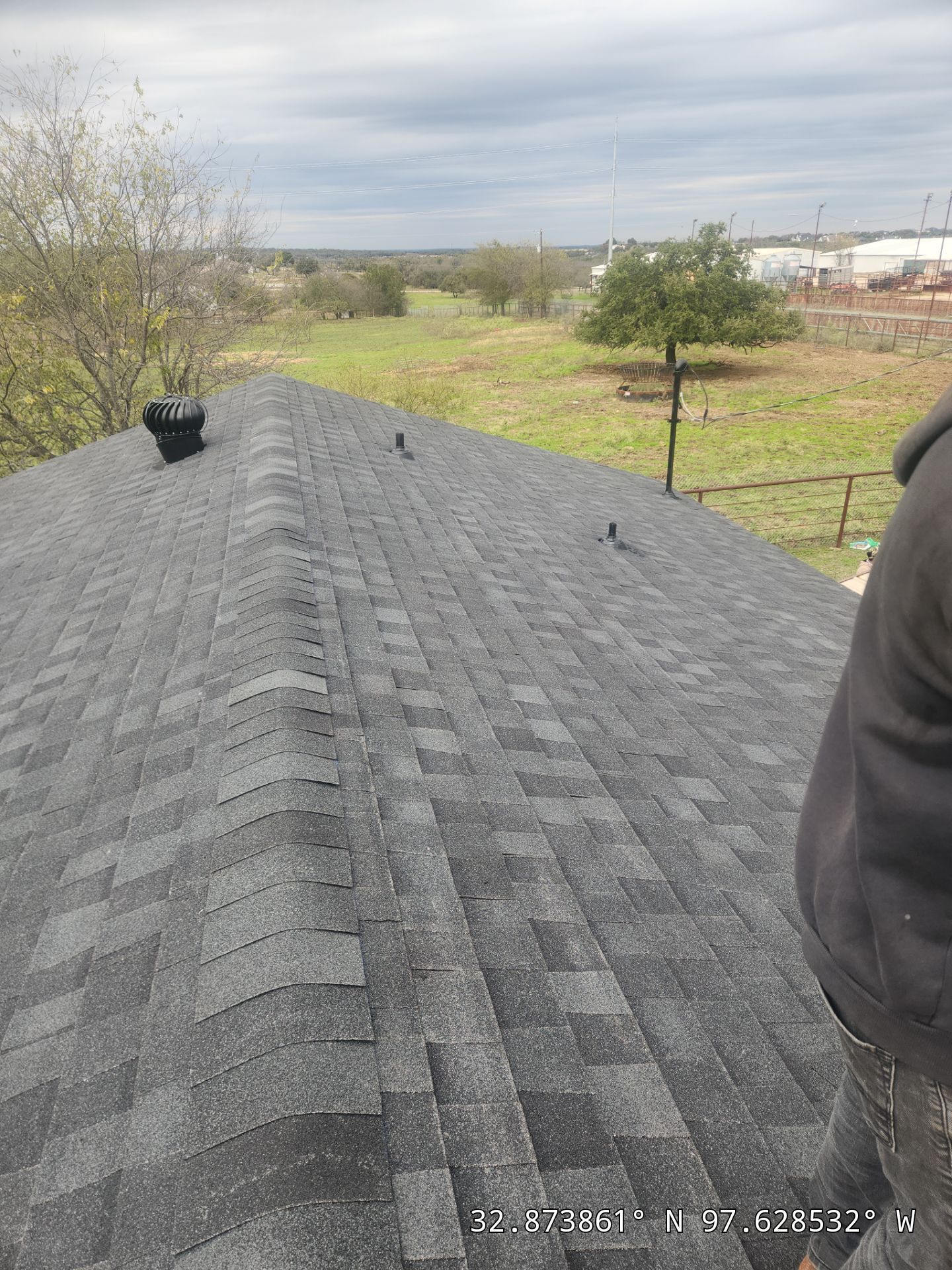 Project in Weatherford by Lonestar Roofing and Restoration LLC.